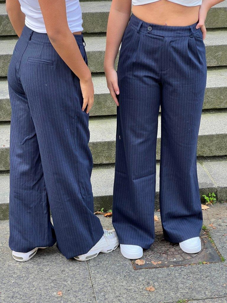 Amalia striped pants - navy 6 Amalia striped pants - navy