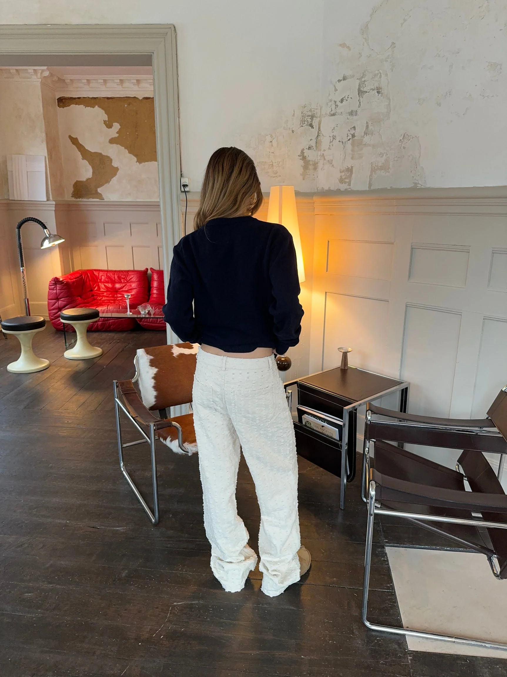 Ariana trousers with pattern - Off white 11 Ariana trousers with pattern - Off white