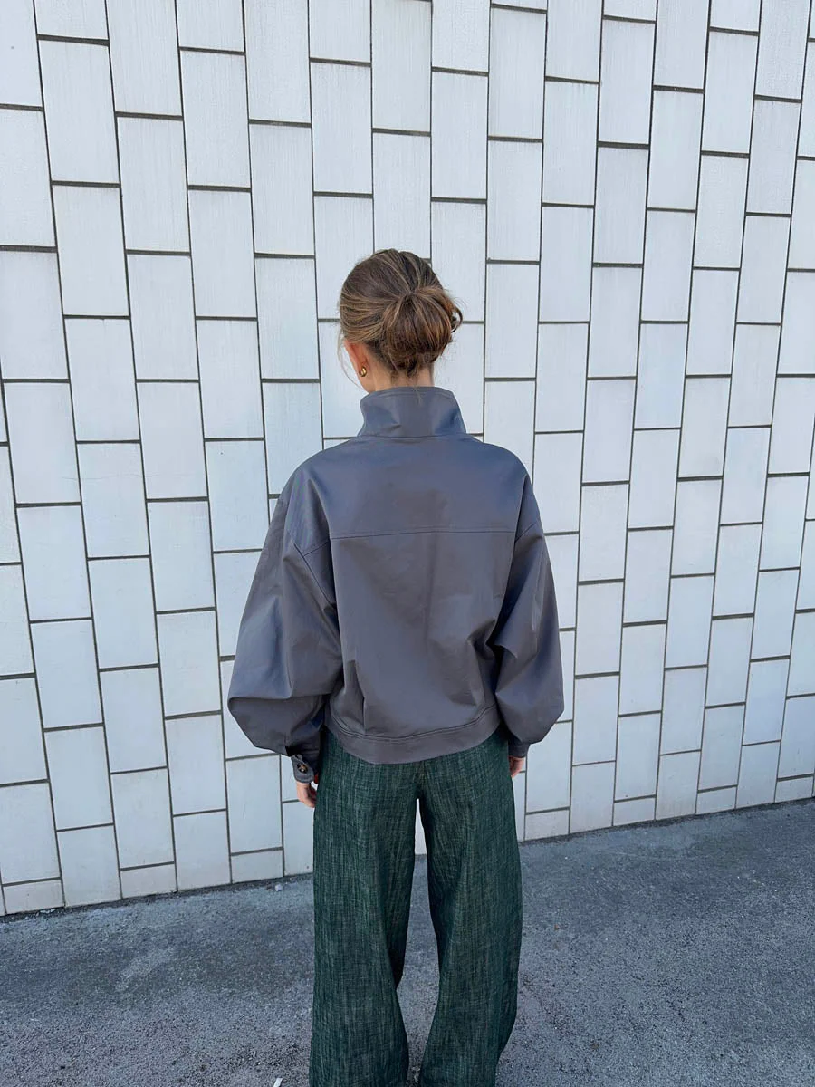Atlas bomber jacket - Grey 5 Atlas bomber jacket - Grey