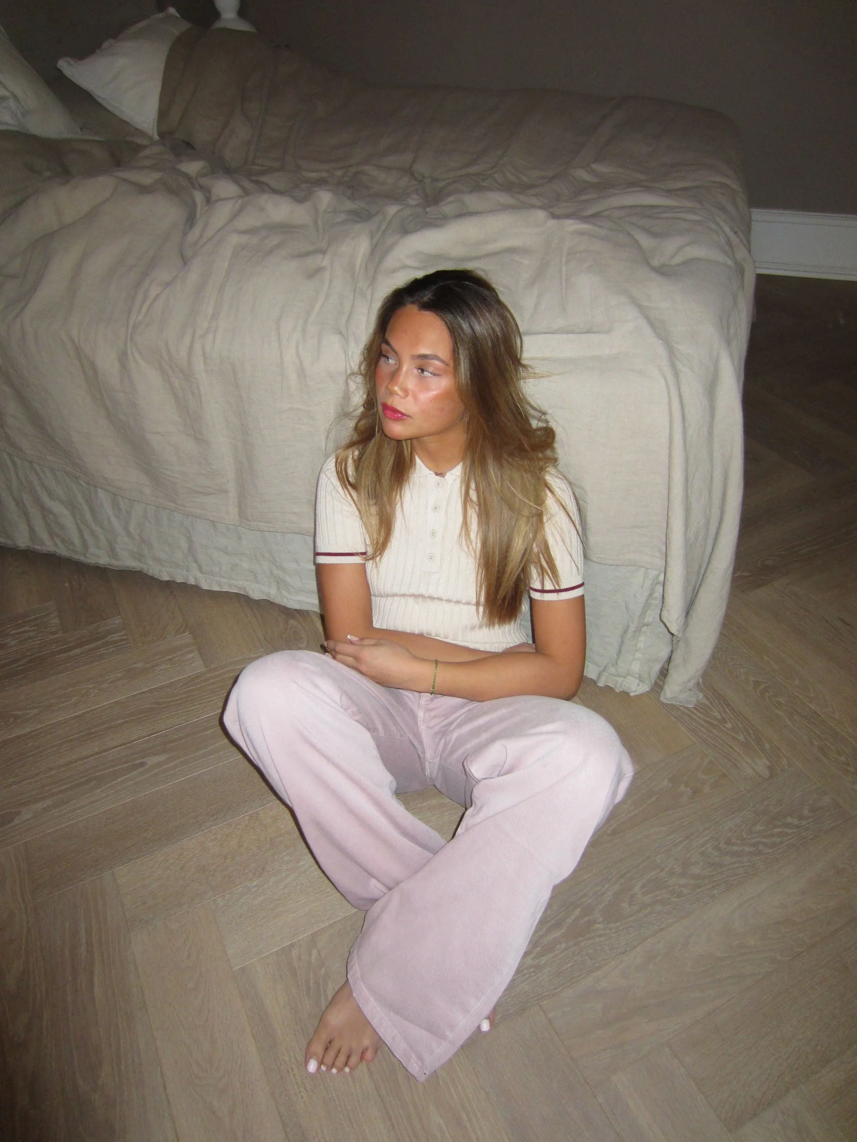 Audrey jeans - Dusty pink 11 Audrey jeans - Dusty pink
