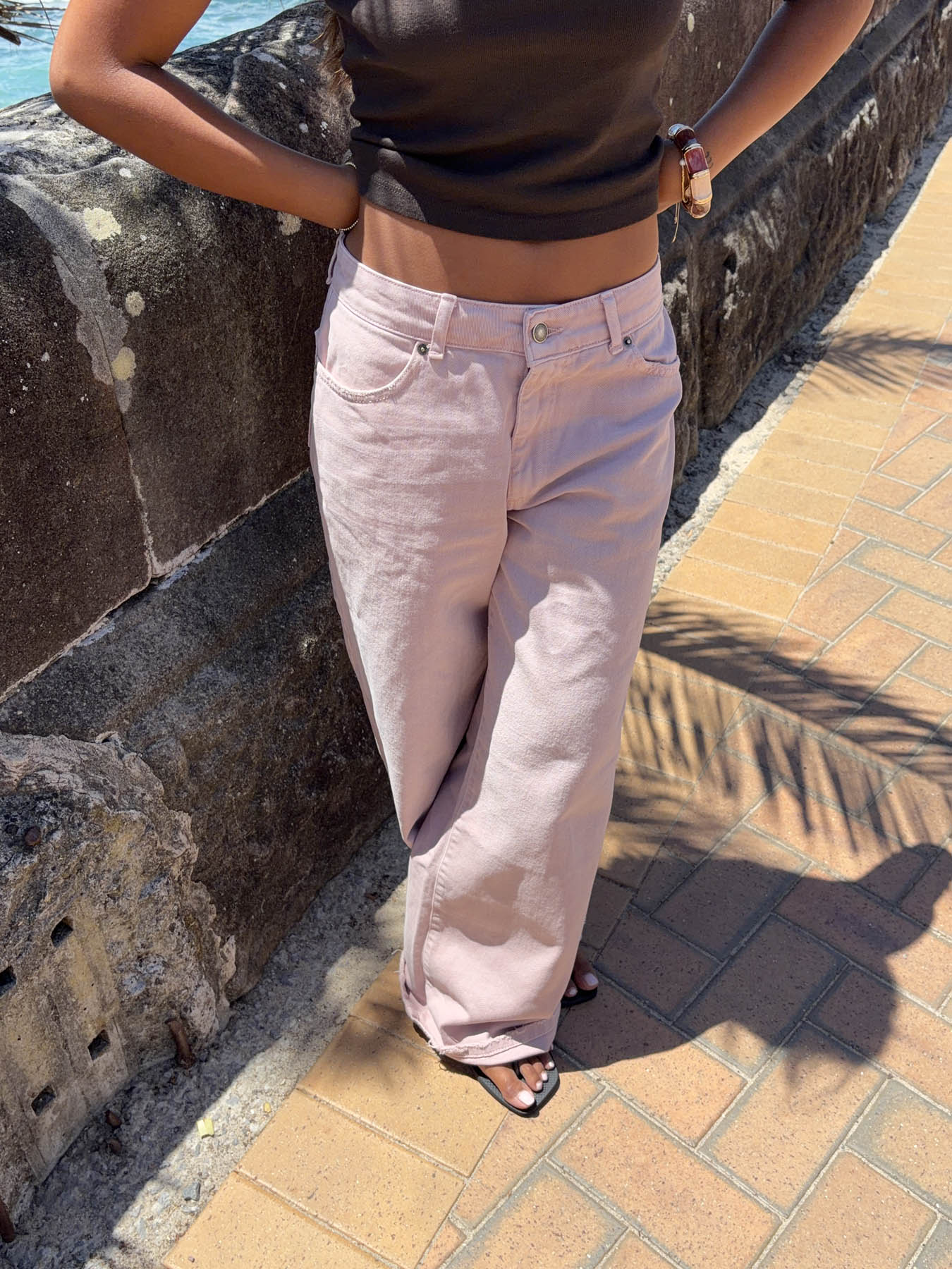 Audrey jeans - Dusty pink 7 Audrey jeans - Dusty pink