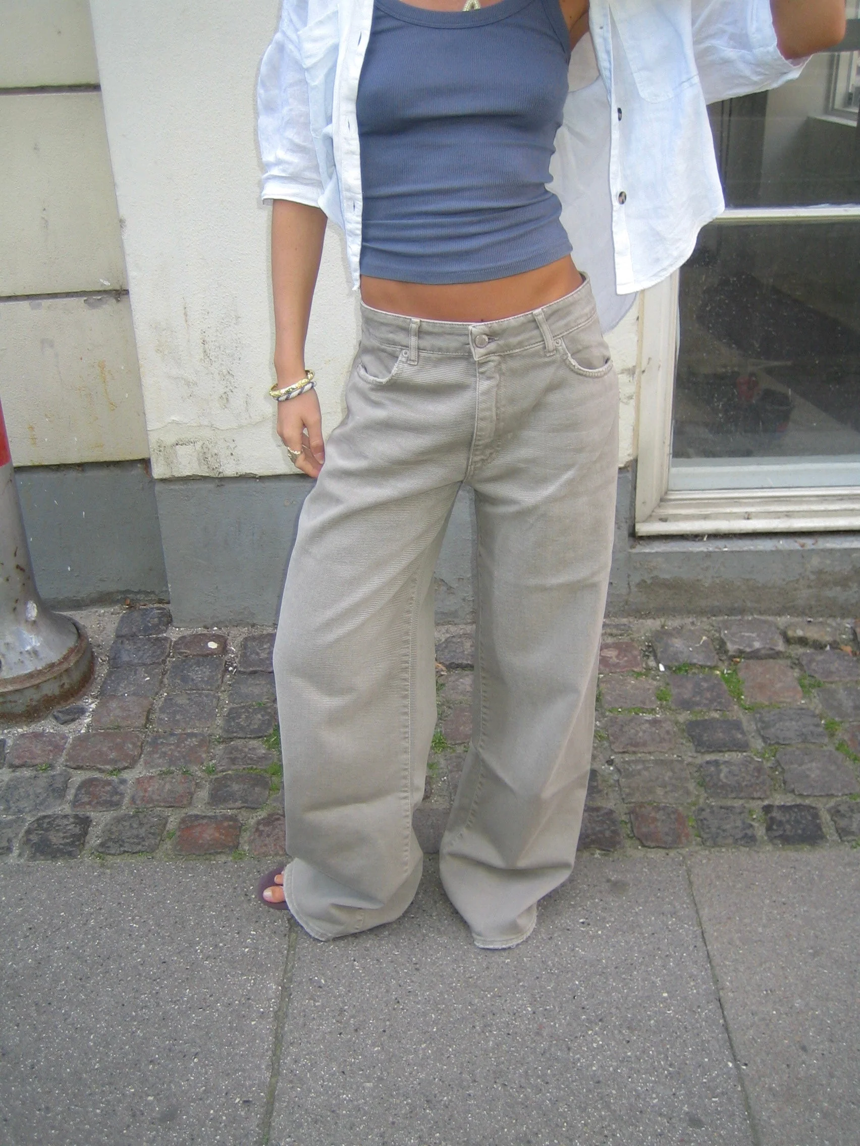Audrey jeans - Sage green 7 Audrey jeans - Sage green