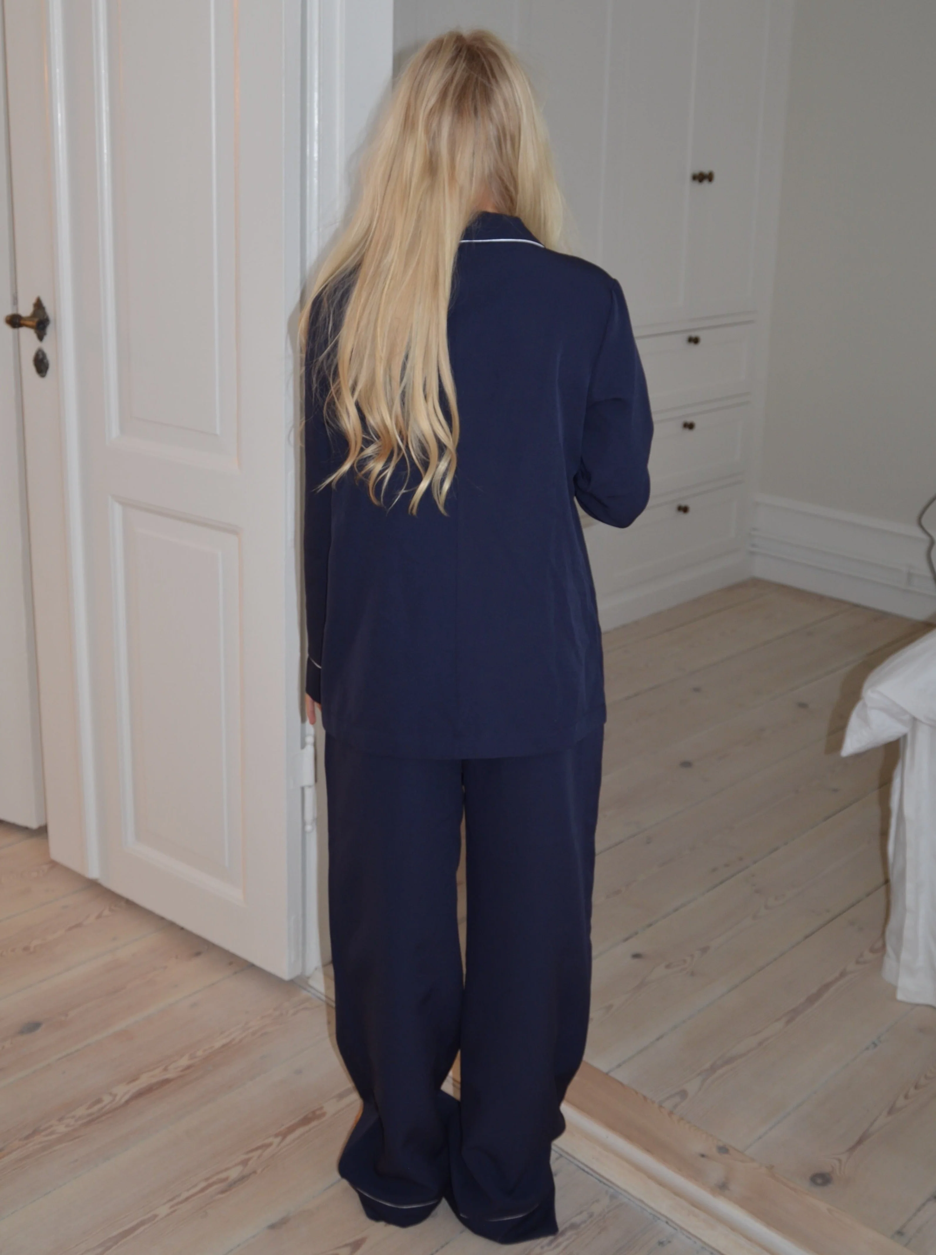 Aurelia pyjamas shirt - Navy 3 Aurelia pyjamas shirt - Navy
