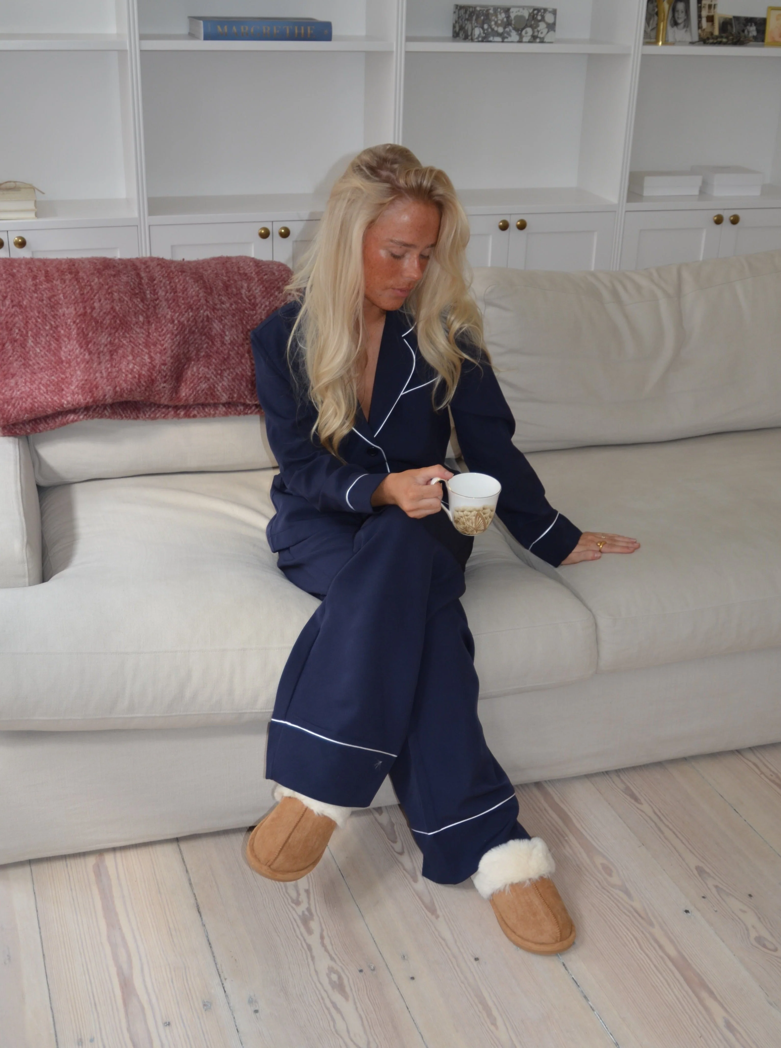 Aurelia pyjamas shirt - Navy 6 Aurelia pyjamas shirt - Navy