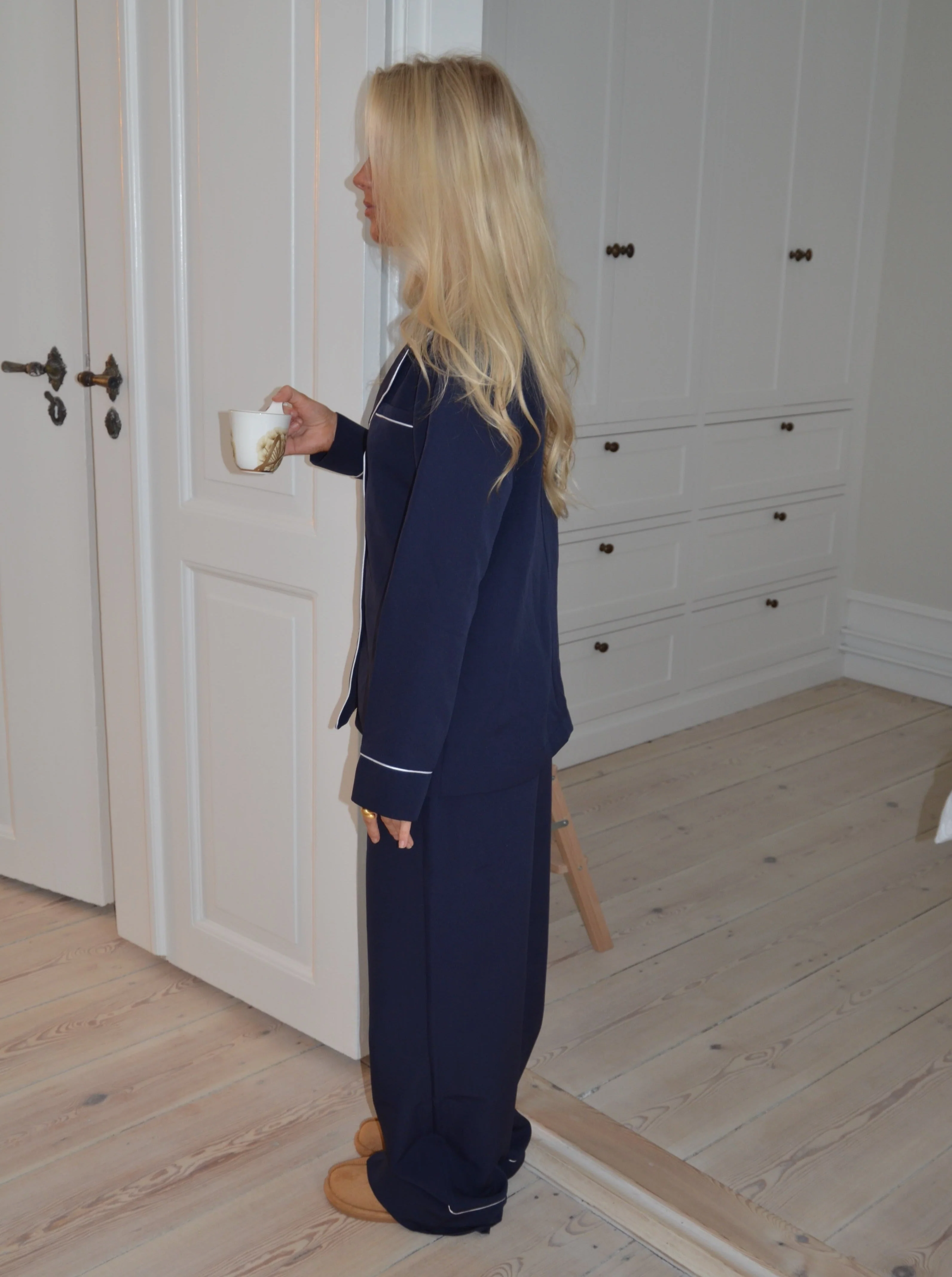 Aurelia pyjamas shirt - Navy 7 Aurelia pyjamas shirt - Navy