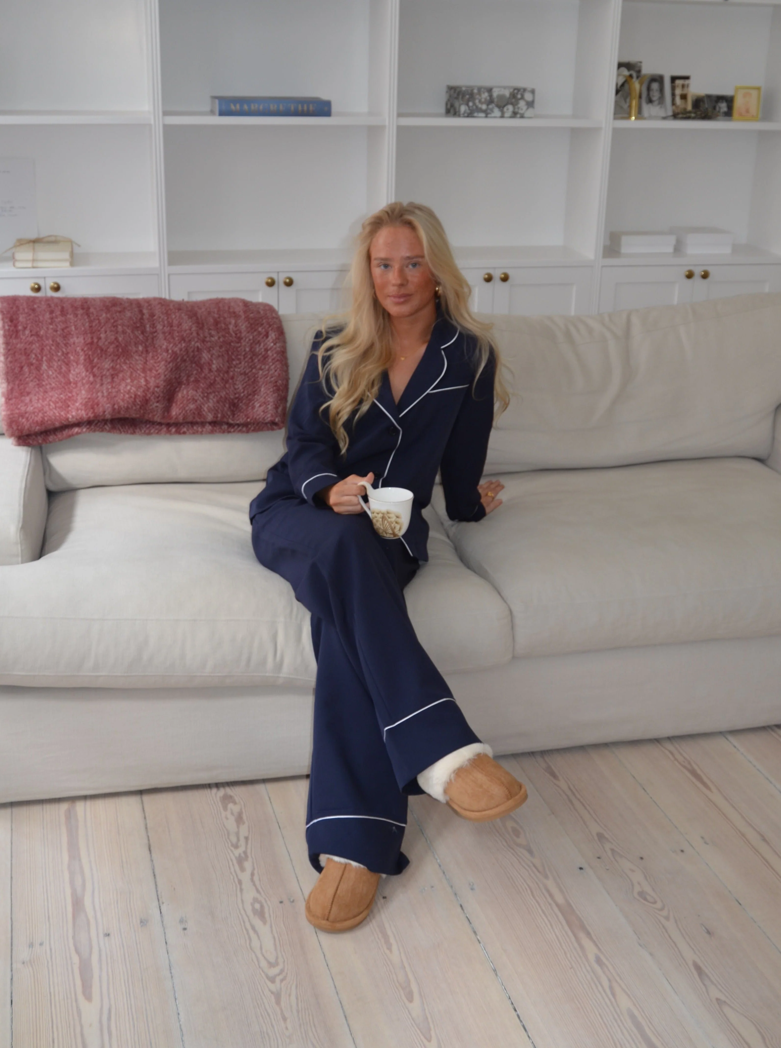 Aurelia pyjamas shirt - Navy 9 Aurelia pyjamas shirt - Navy
