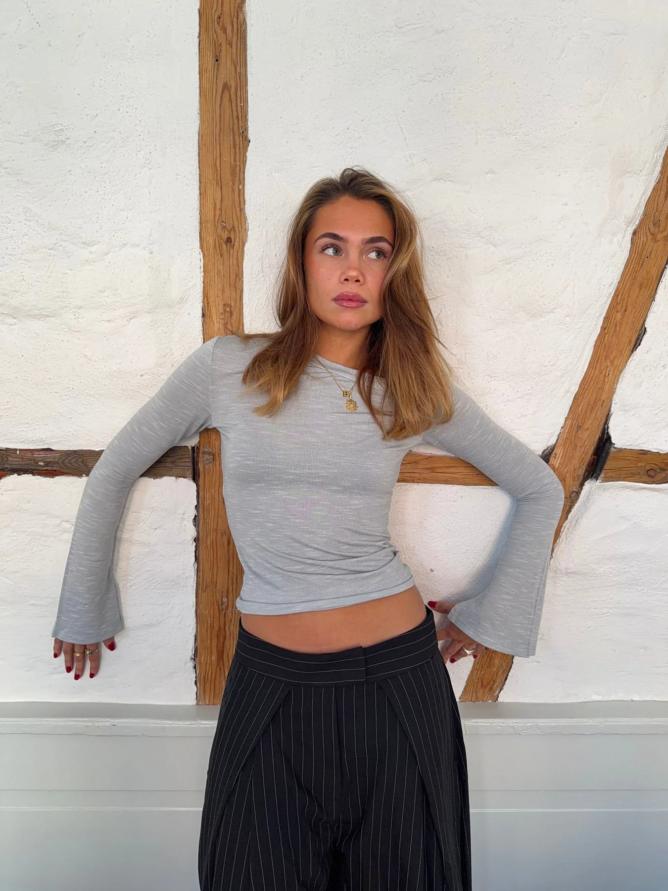 Aven one shoulder - Light grey 11 Aven one shoulder - Light grey