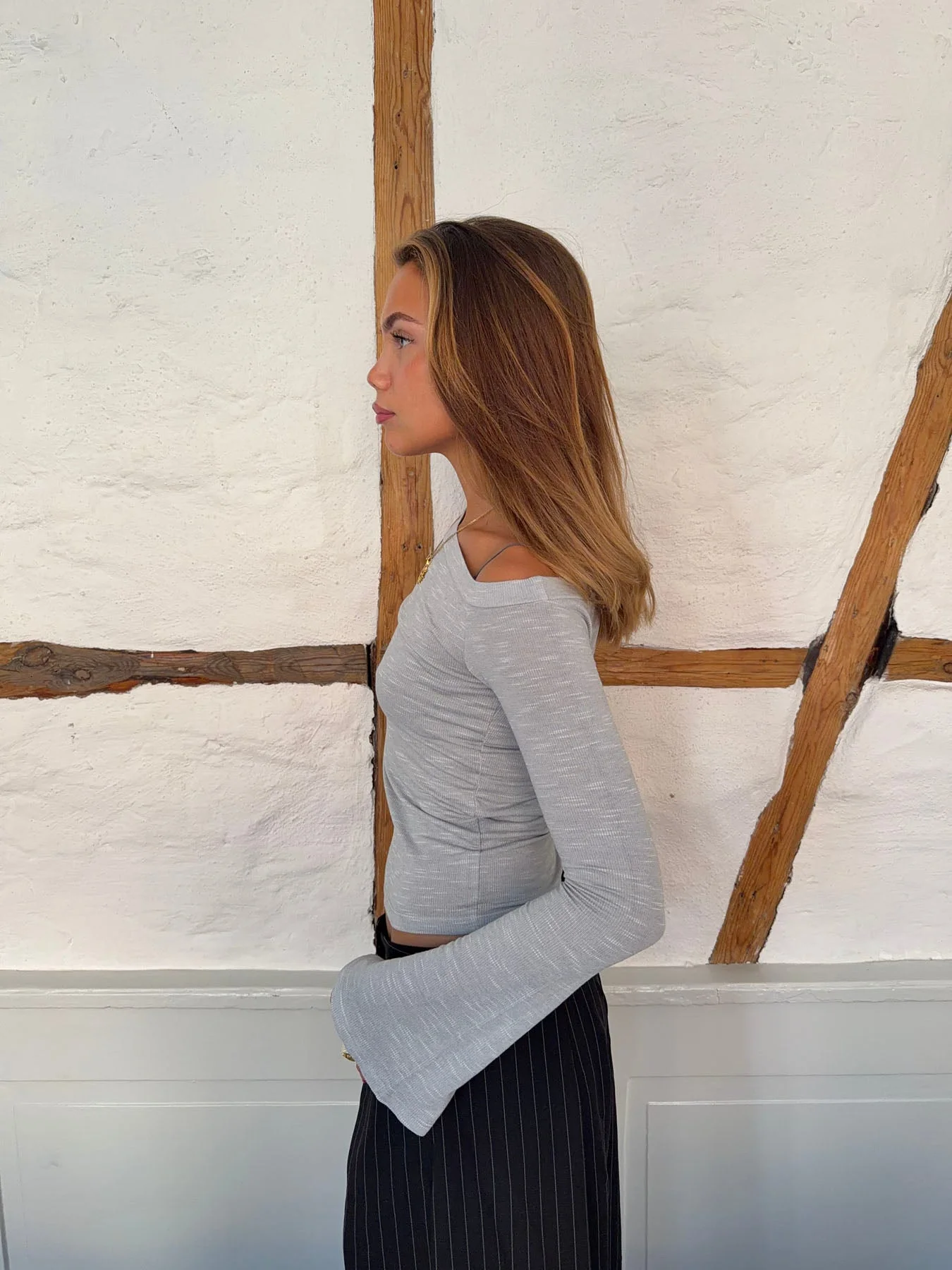 Aven one shoulder - Light grey 9 Aven one shoulder - Light grey