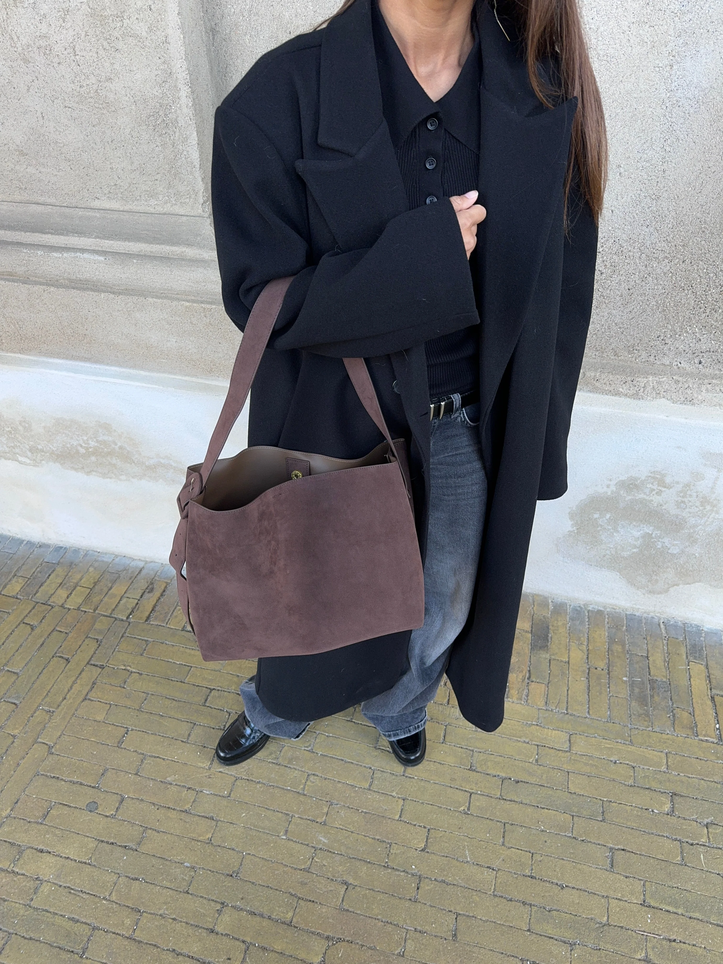 Barcelona shoulder bag - Dark brown 6 Barcelona shoulder bag - Dark brown