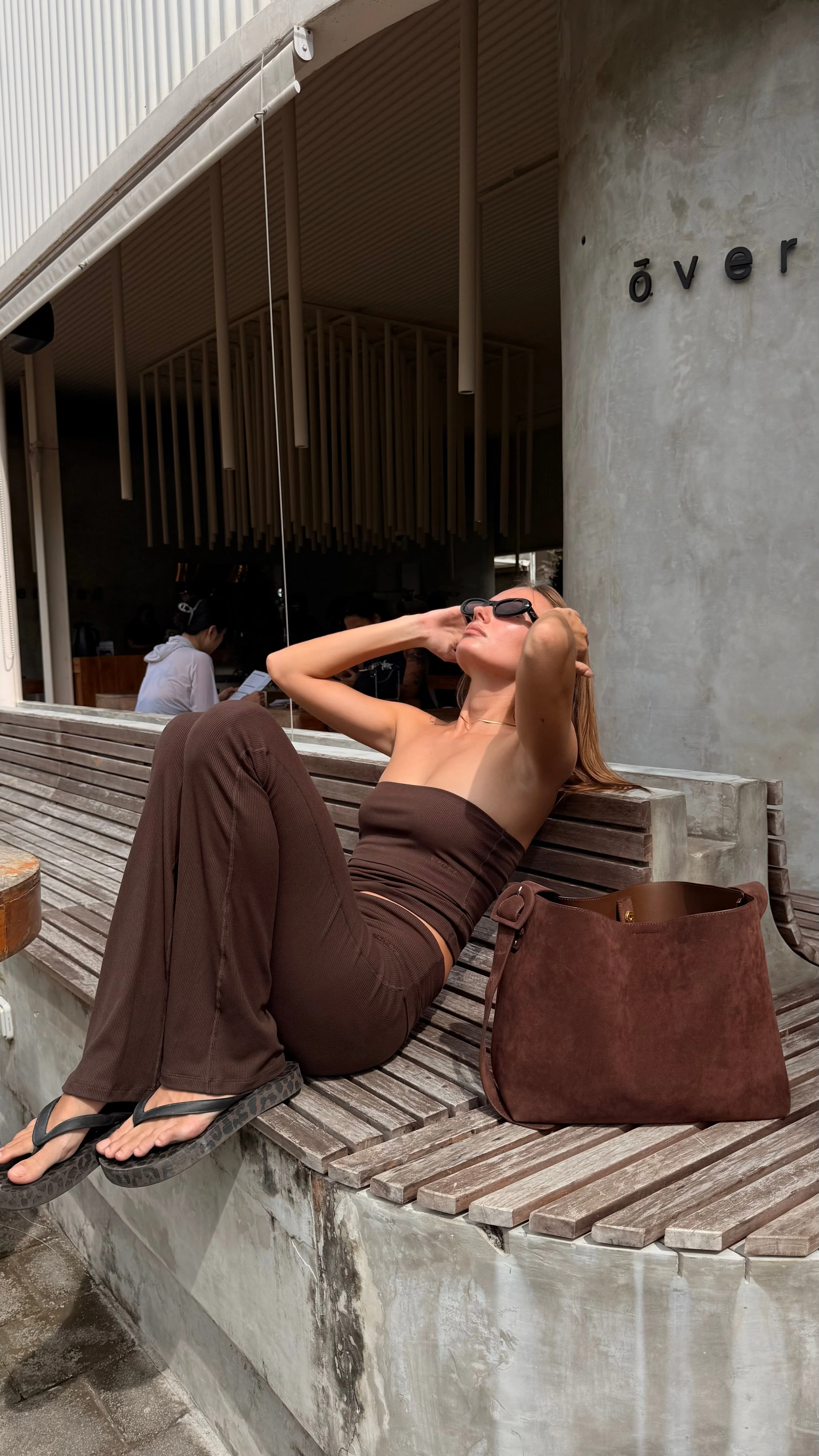 Barcelona shoulder bag - Dark brown 7 Barcelona shoulder bag - Dark brown