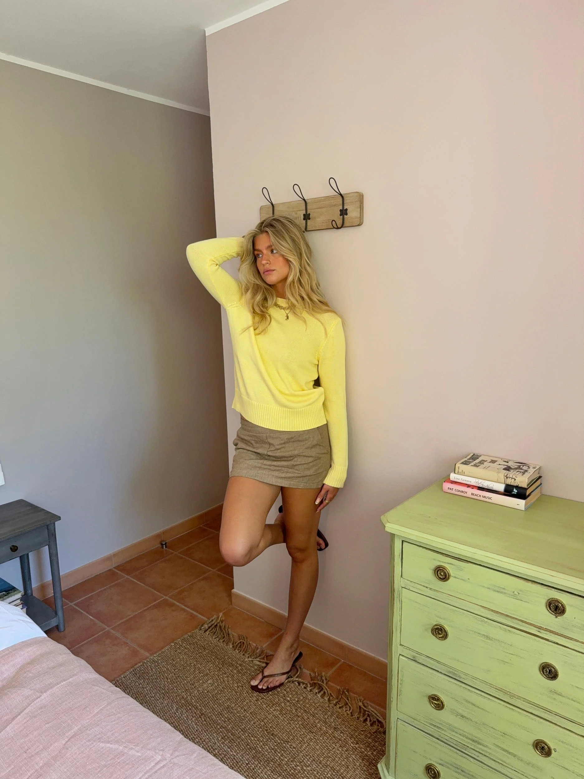 Beatrice knitted sweater – Yellow 10 Beatrice knitted sweater – Yellow