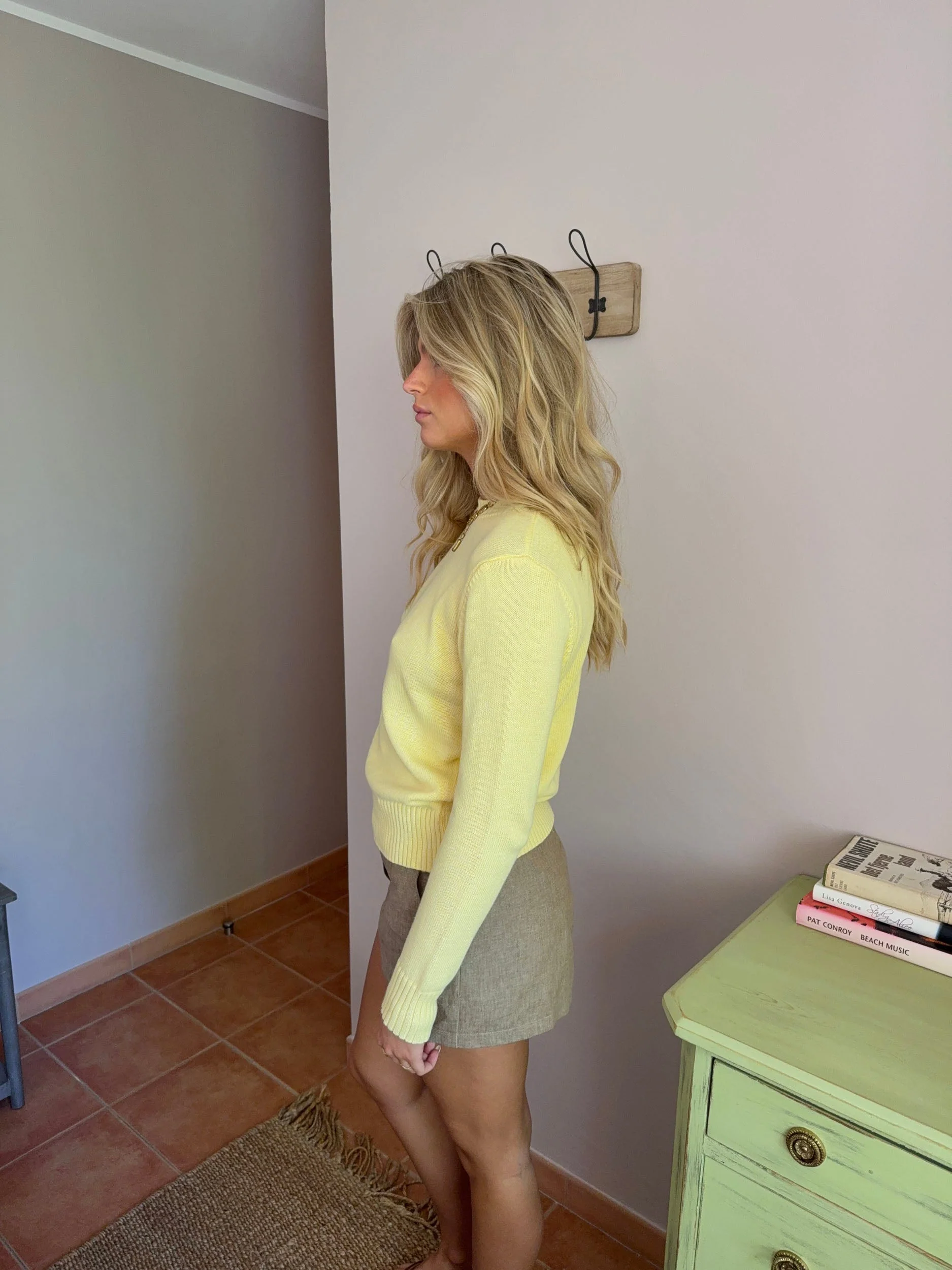 Beatrice knitted sweater – Yellow 11 Beatrice knitted sweater – Yellow