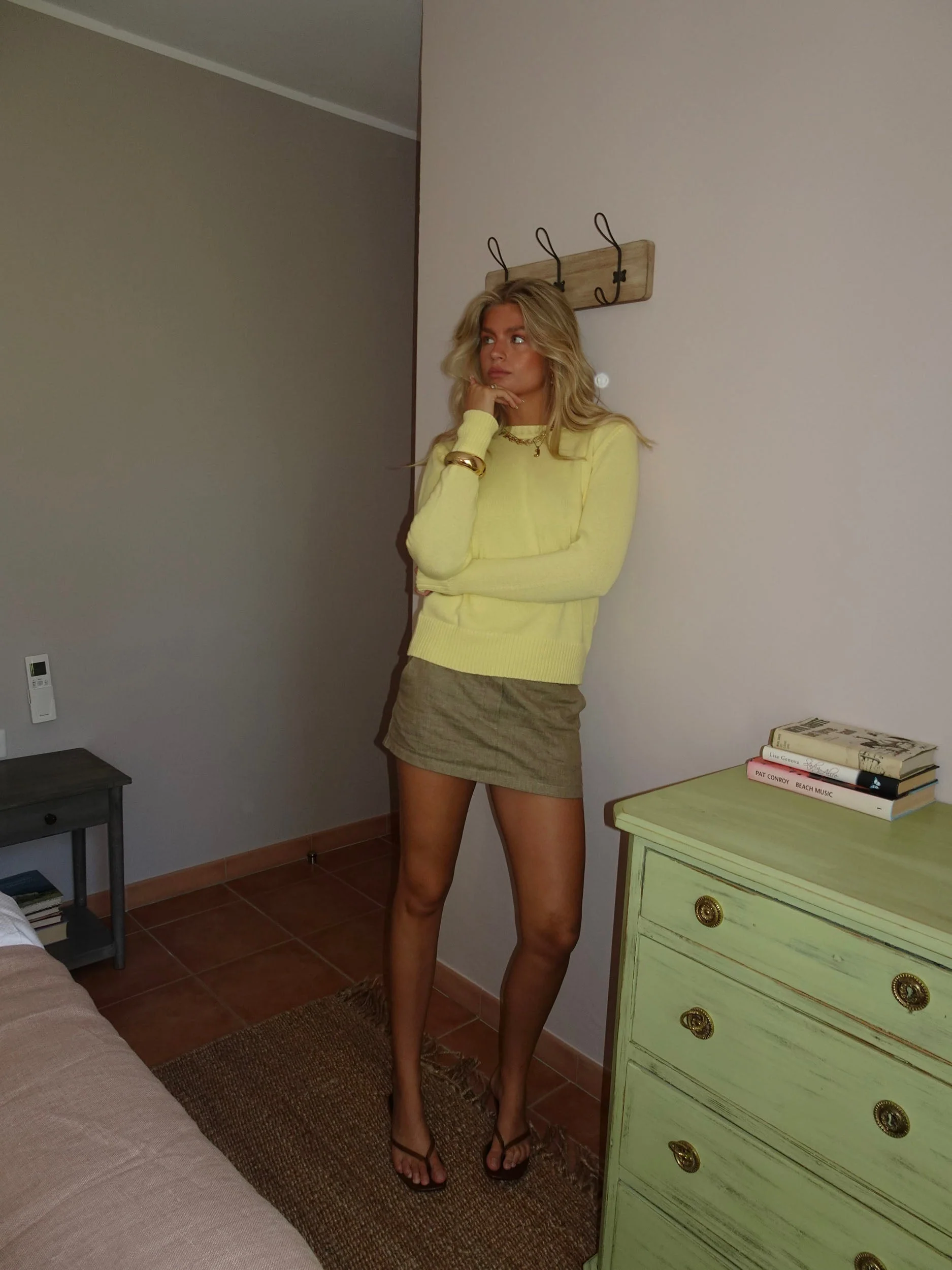 Beatrice knitted sweater – Yellow 8 Beatrice knitted sweater – Yellow