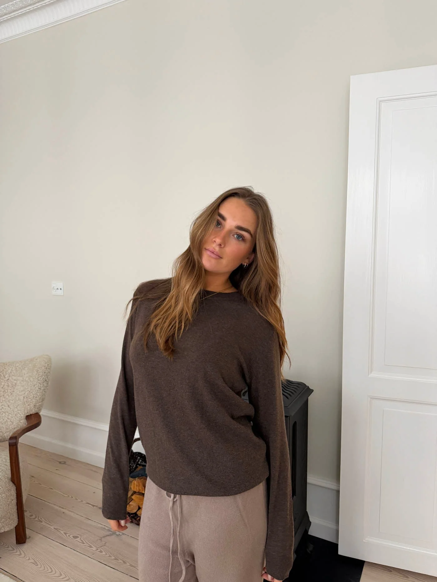 Benta knit - Brown 7 Benta knit - Brown