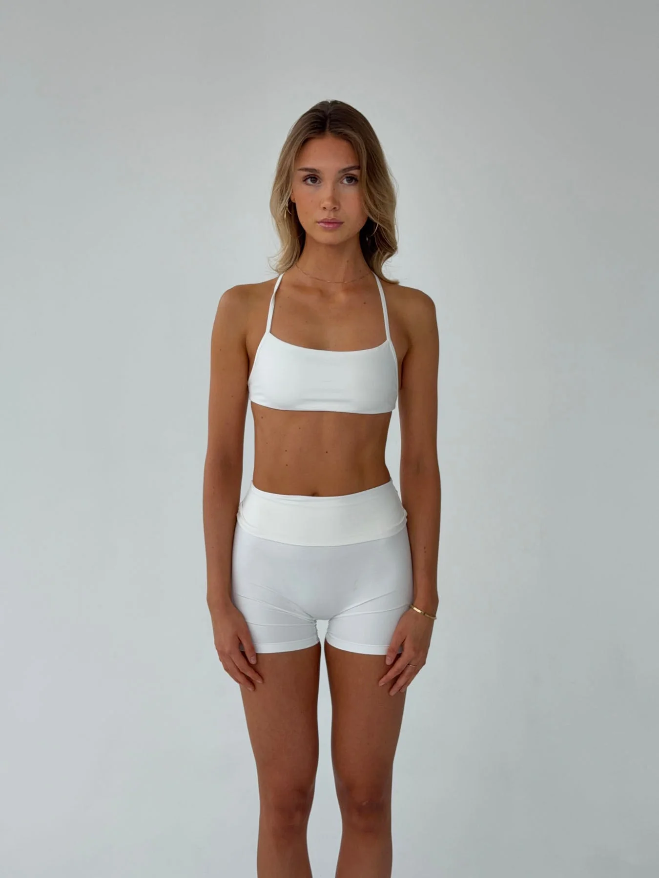 Bonded open back top - Marshmellow 12 Bonded open back top - Marshmellow