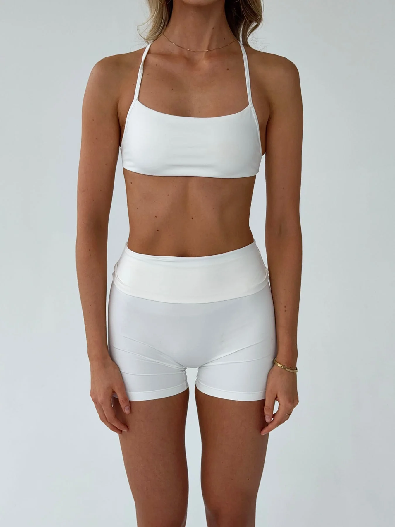 Bonded open back top - Marshmellow 3 Bonded open back top - Marshmellow