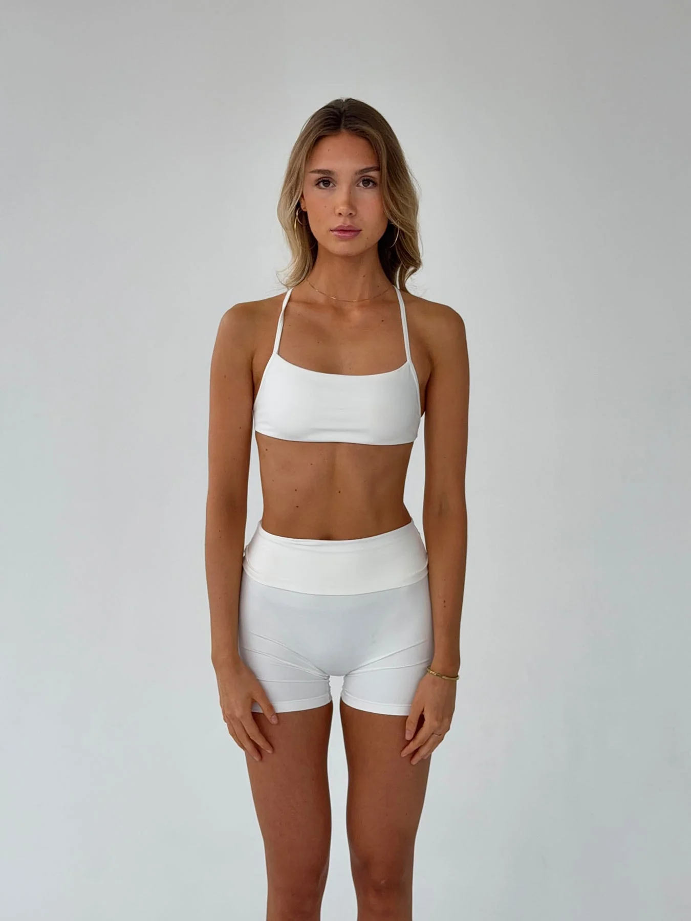 Bonded open back top - Marshmellow 5 Bonded open back top - Marshmellow