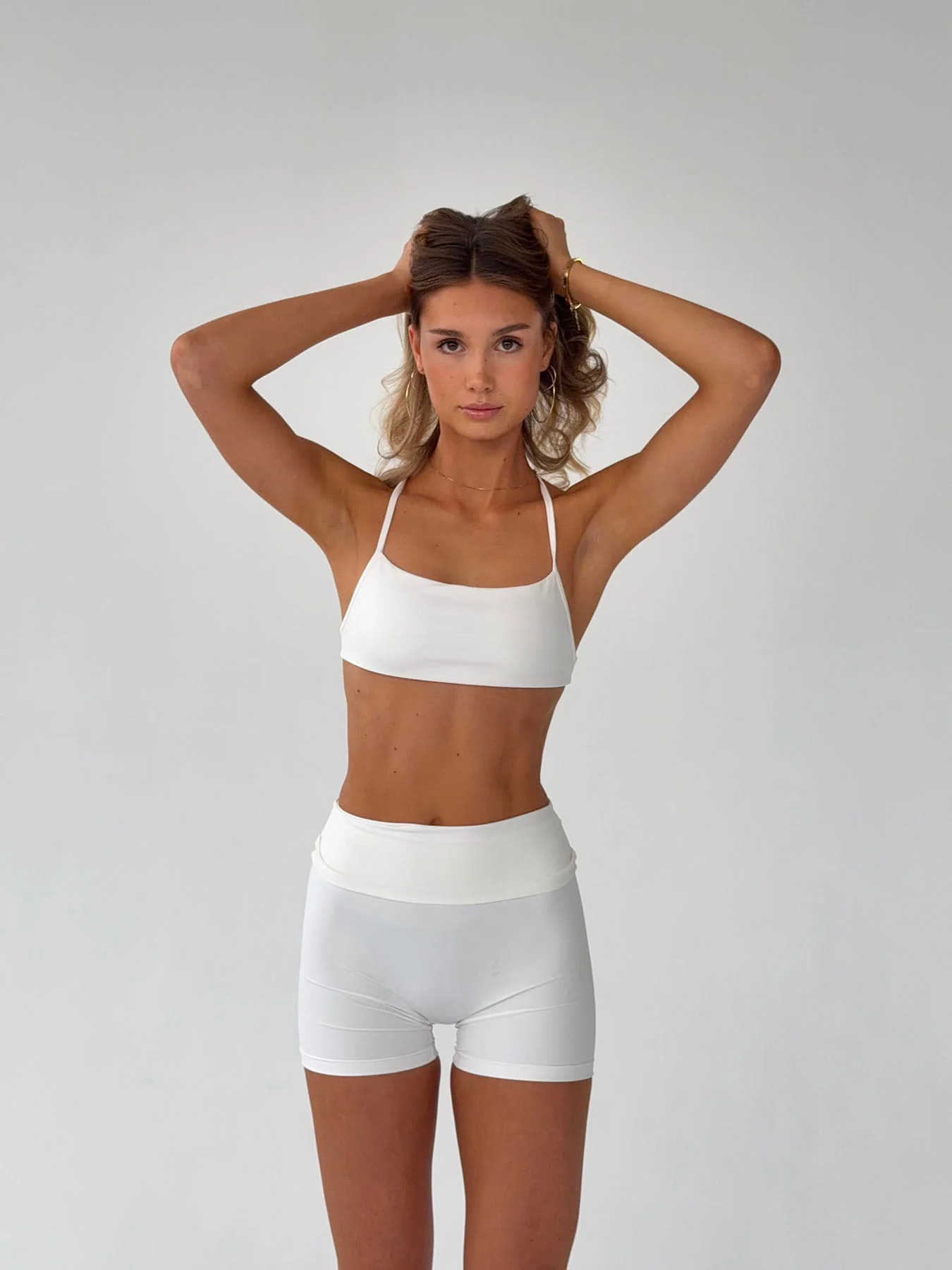 Bonded open back top - Marshmellow 7 Bonded open back top - Marshmellow