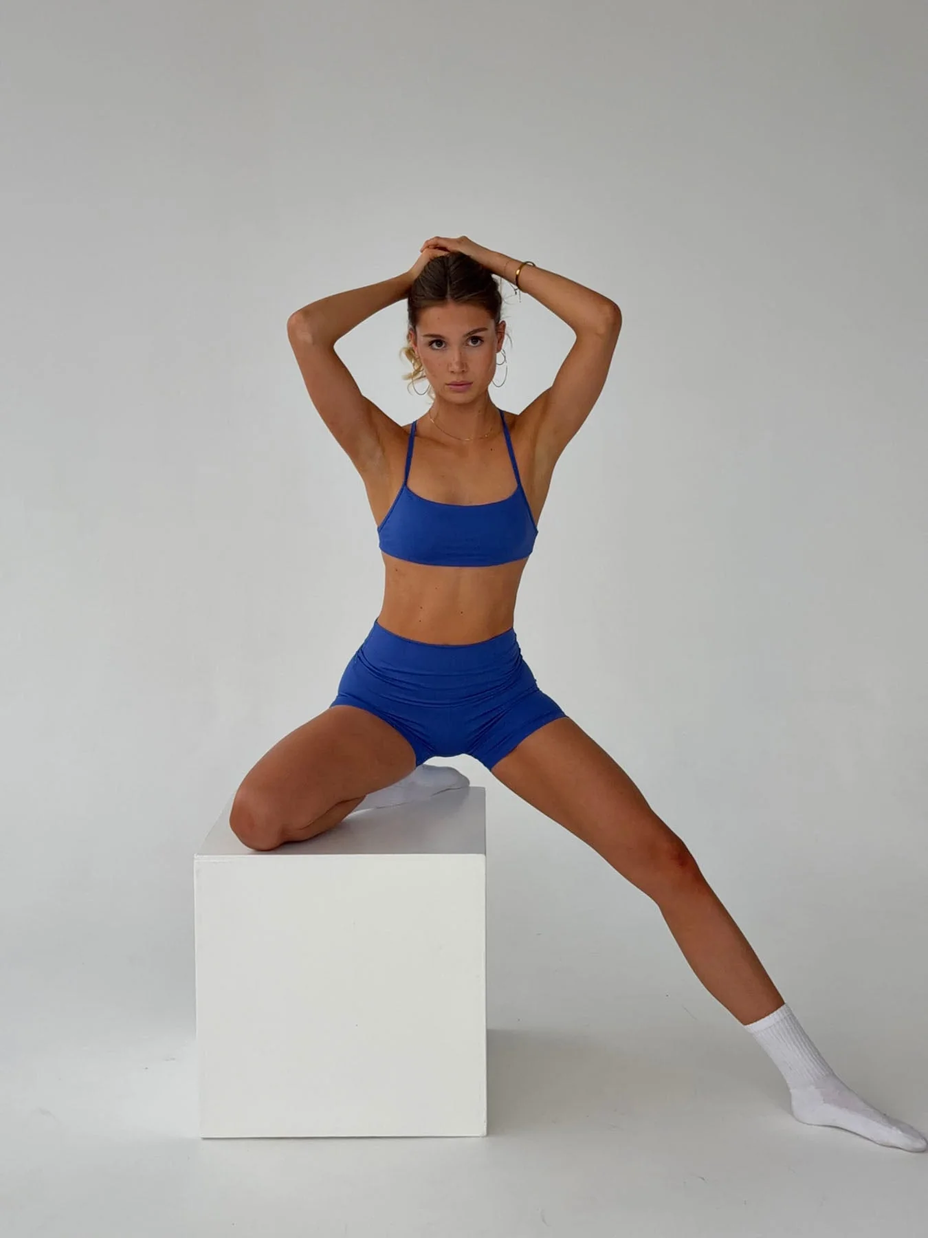 Bonded open back top - Royal blue 10 Bonded open back top - Royal blue