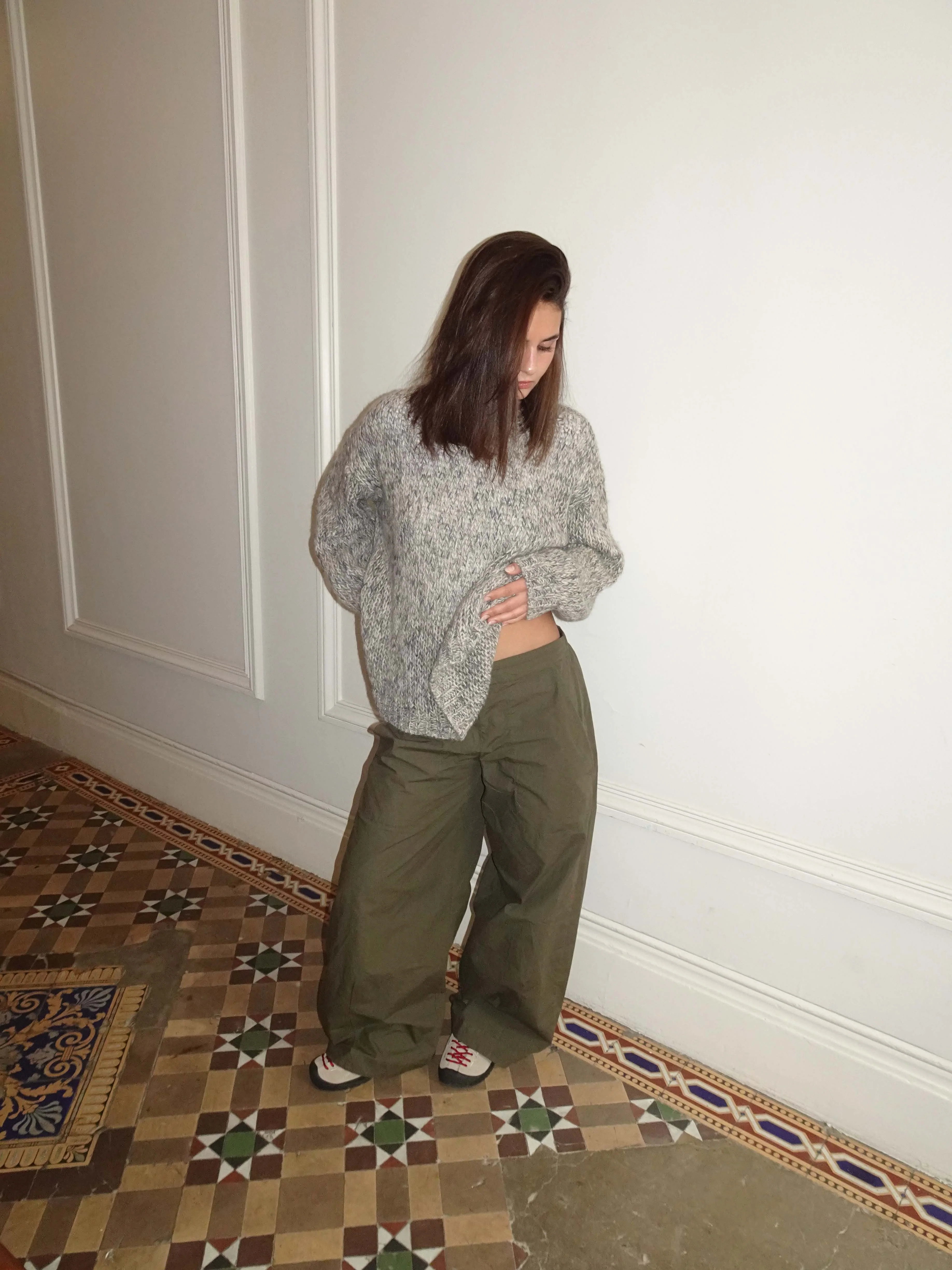 Jeala knit - Grey/beige 2 Jeala knit - Grey/beige