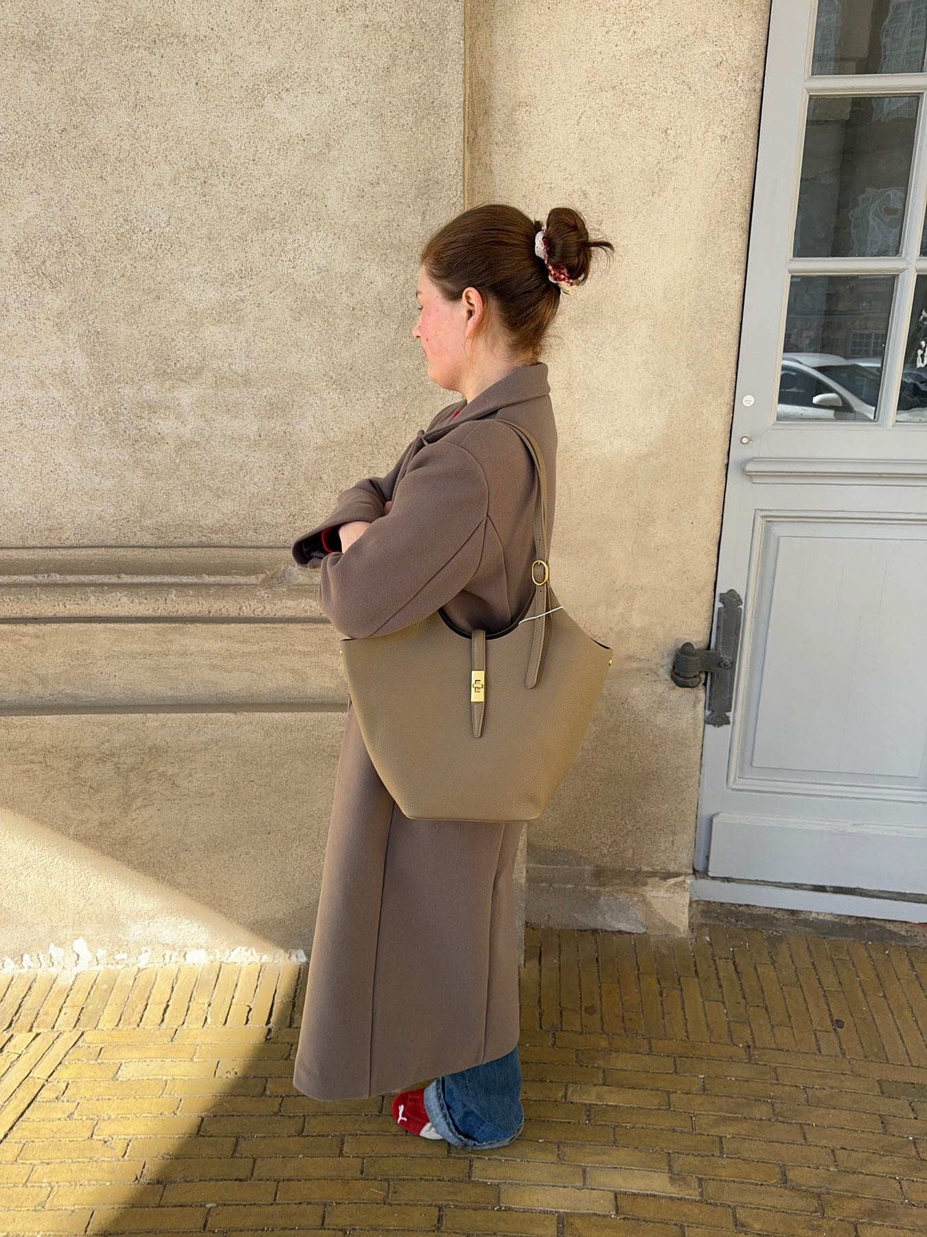 Brasília shoulder bag - Khaki 2 Brasília shoulder bag - Khaki