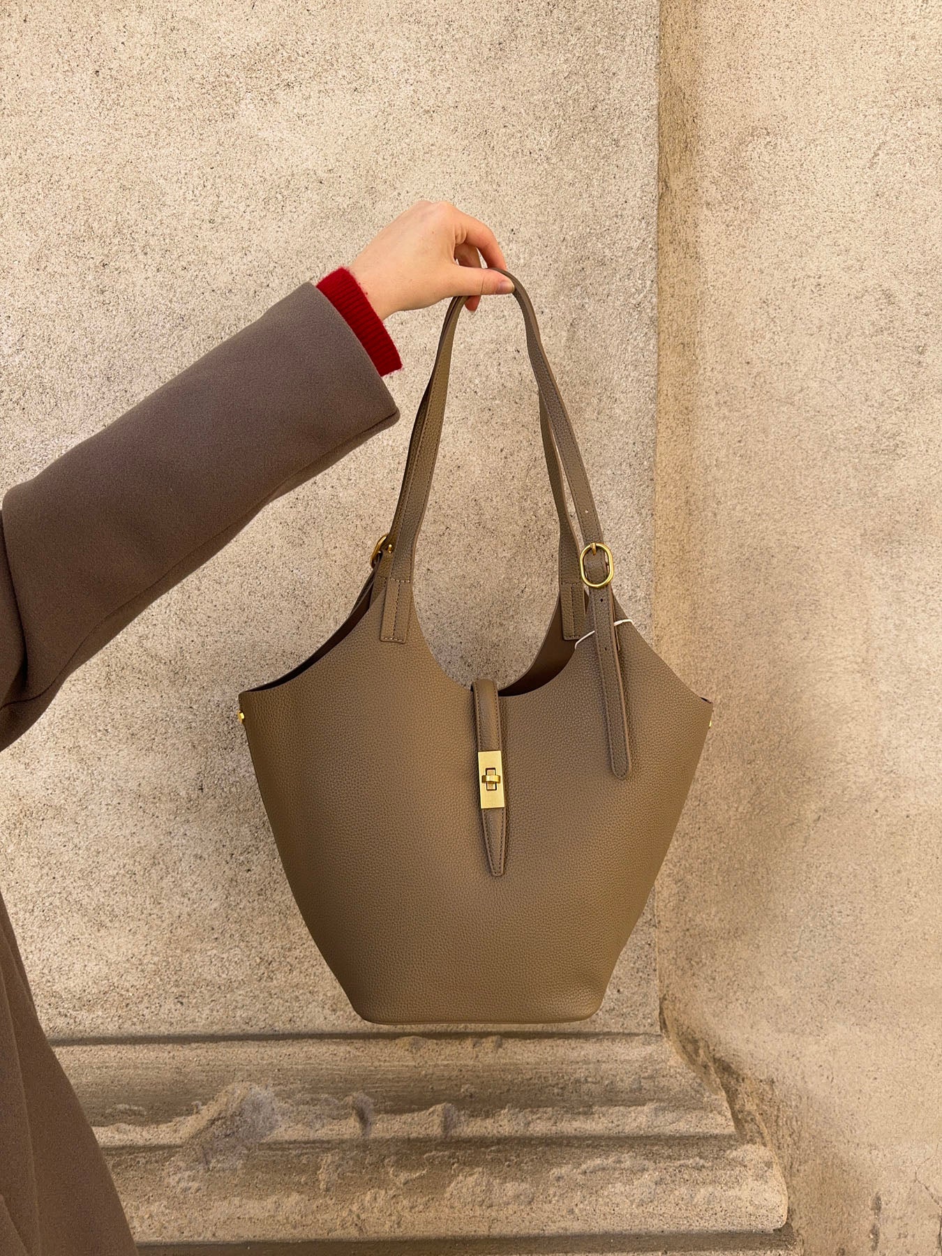 Brasília shoulder bag - Khaki 6 Brasília shoulder bag - Khaki