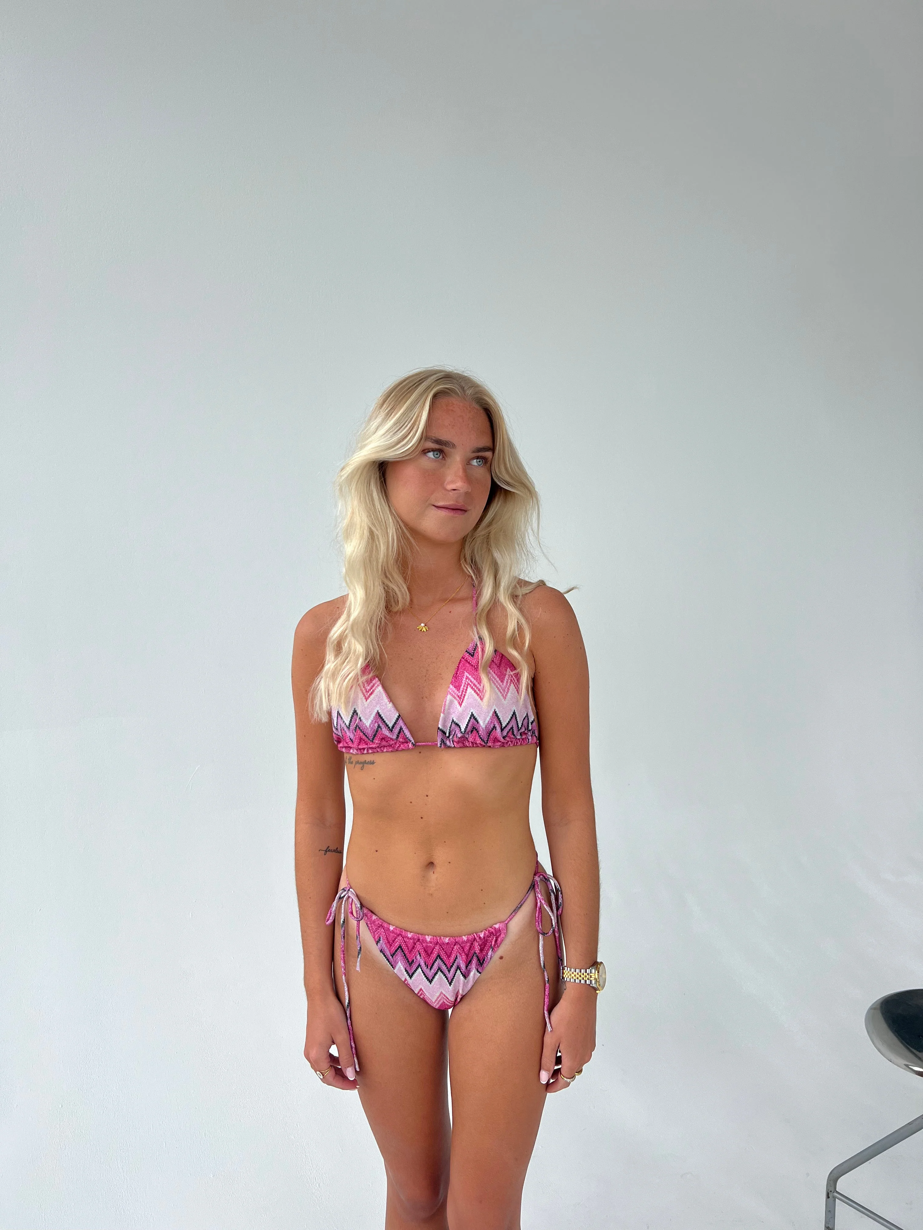 Breezy glitter bikini - Pink 4 Breezy glitter bikini - Pink