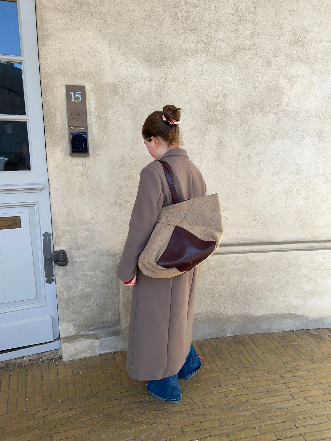 Caracas shoulder bag - Beige/brown 3 Caracas shoulder bag - Beige/brown
