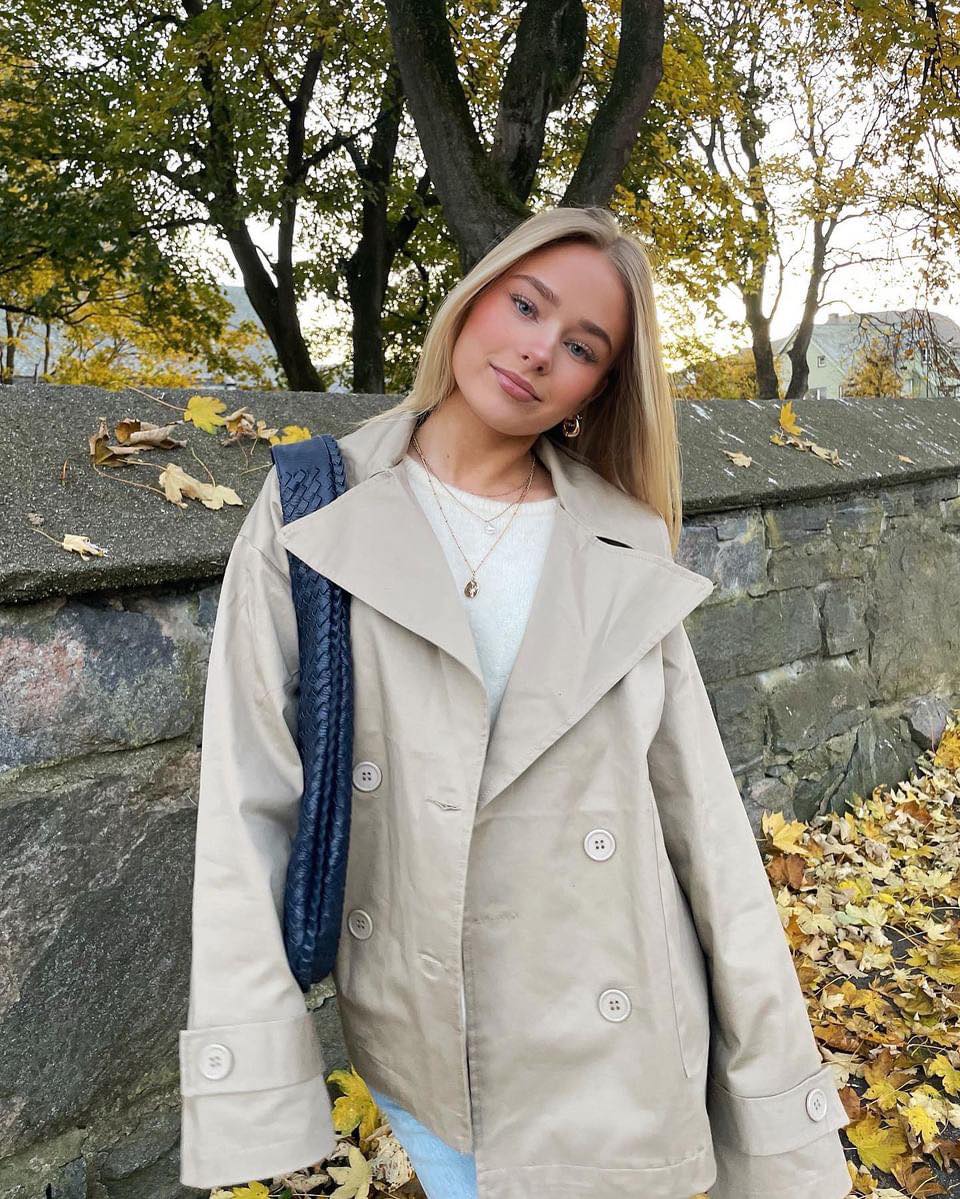 Catinka trenchcoat - sand 1 Catinka trenchcoat - sand