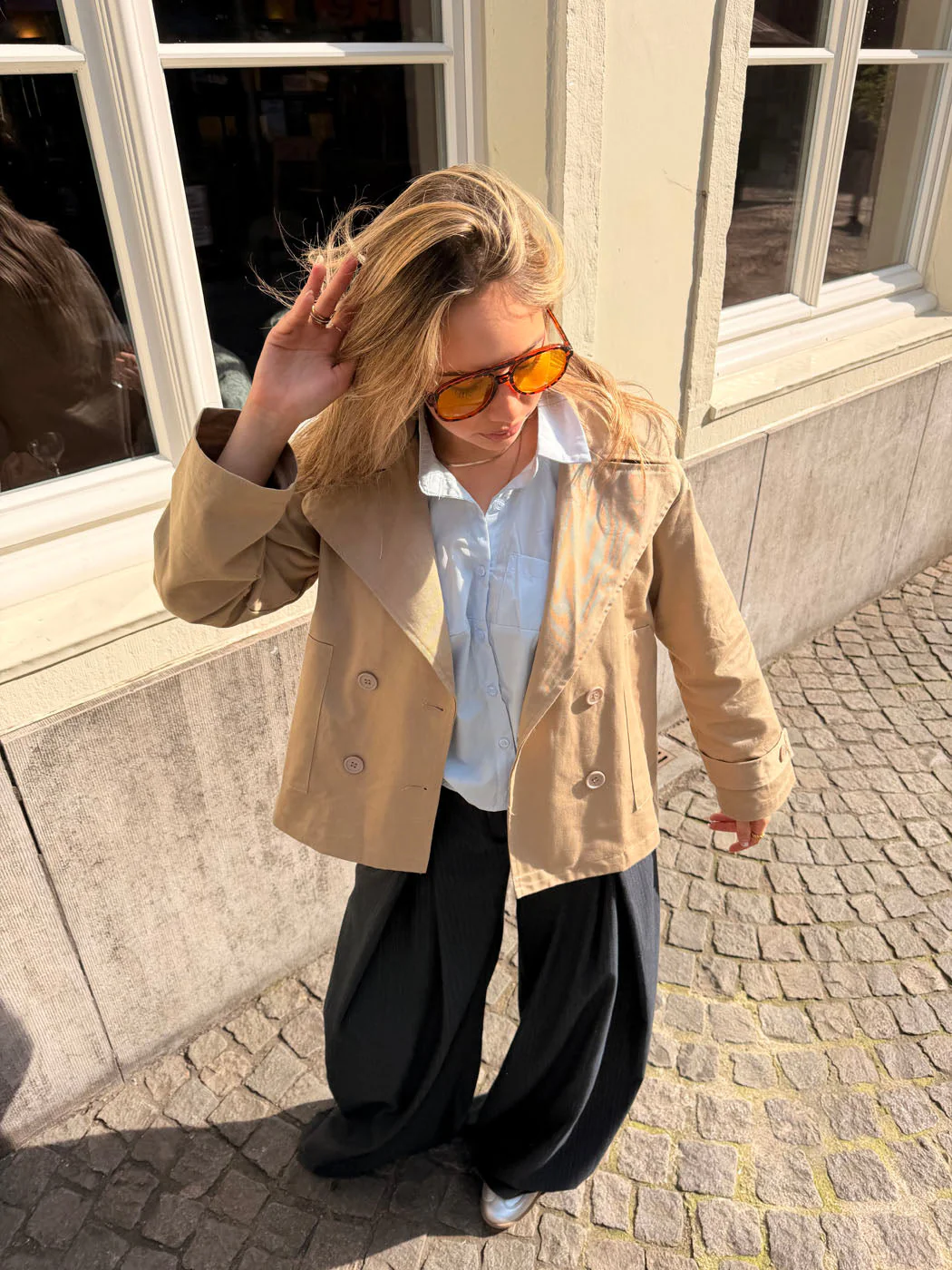 Catinka trenchcoat - sand 3 Catinka trenchcoat - sand