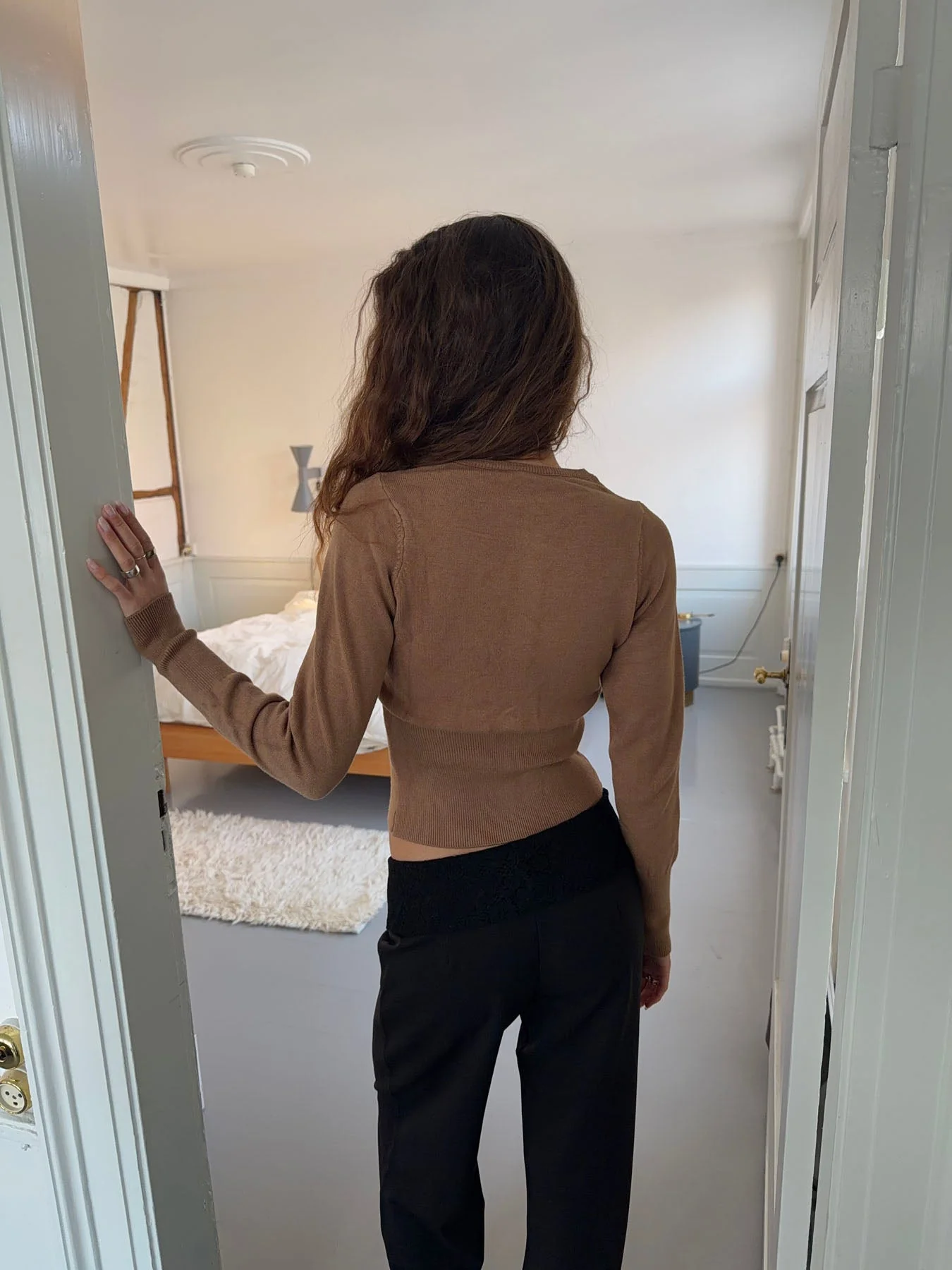 Charlotte cardigan - Brown 3 Charlotte cardigan - Brown