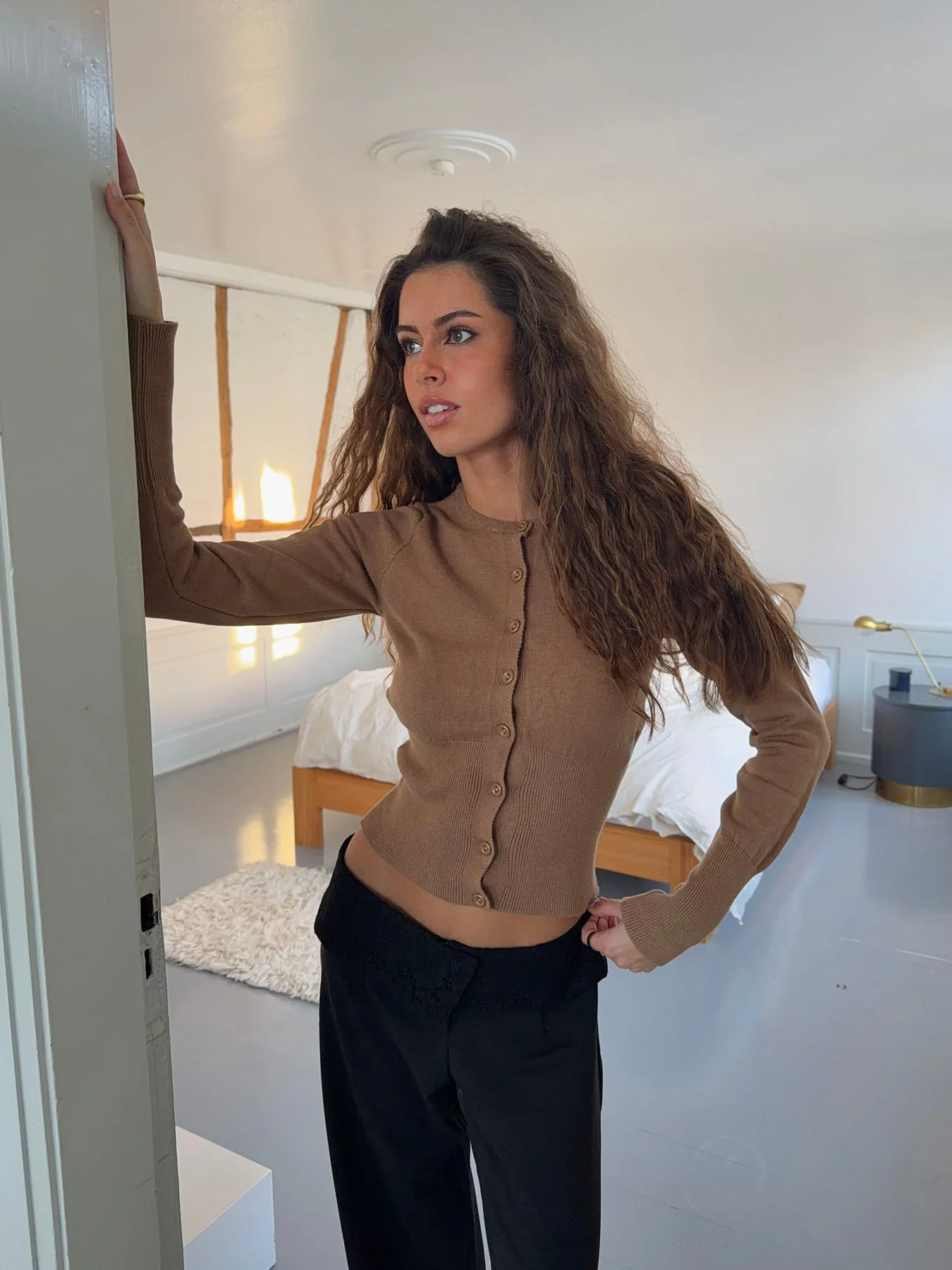 Charlotte cardigan - Brown 4 Charlotte cardigan - Brown