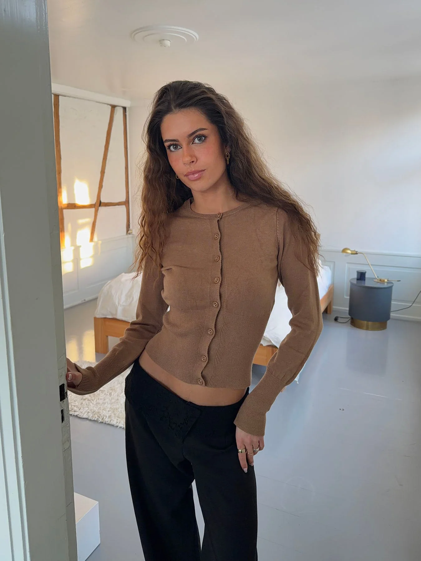 Charlotte cardigan - Brown 8 Charlotte cardigan - Brown