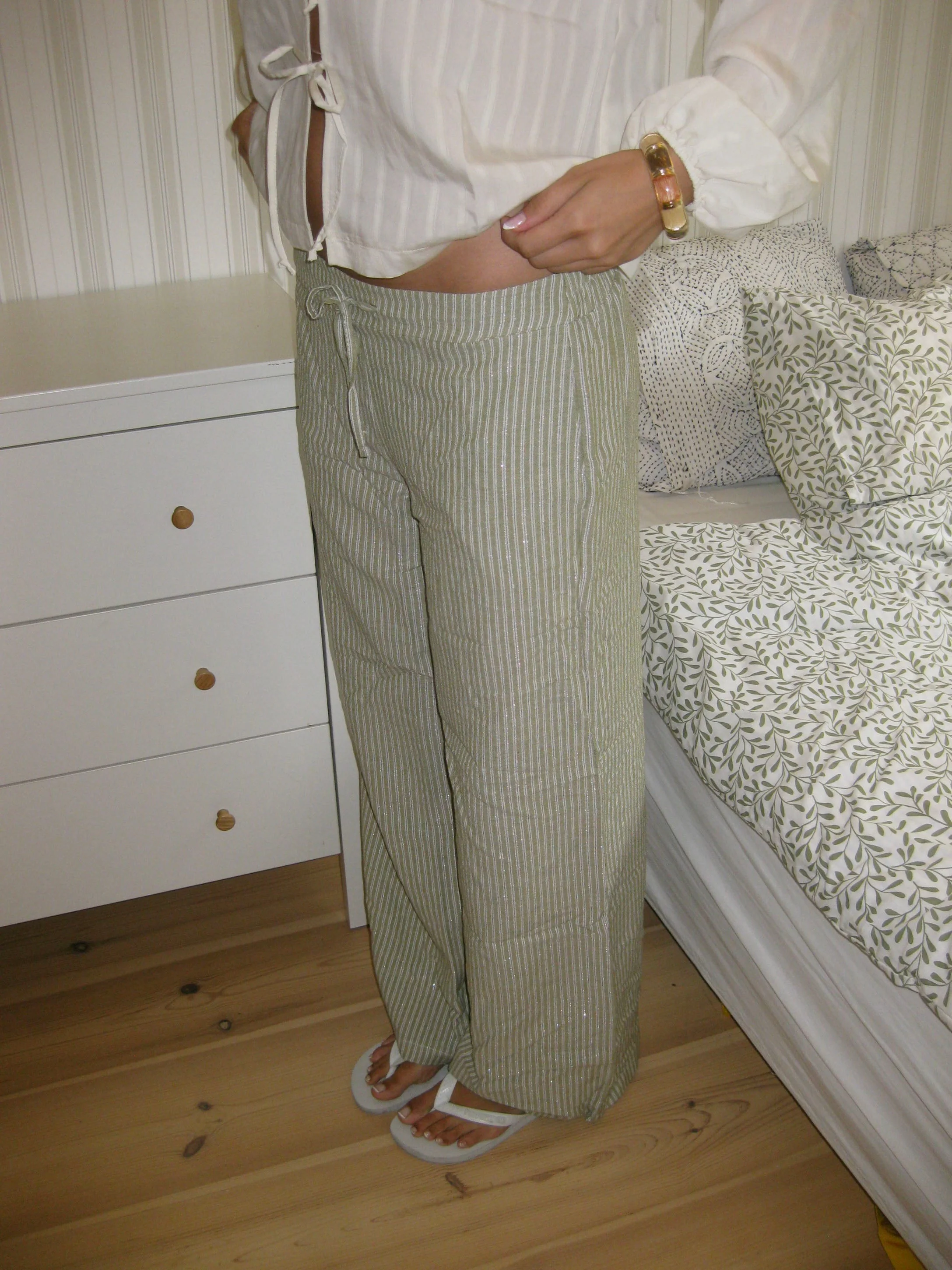Jasmin striped trousers – Green/white 6 Jasmin striped trousers – Green/white