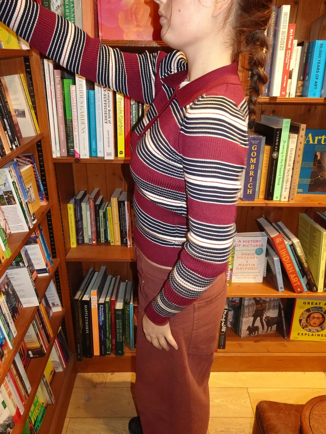 Tilina polo with stripes - Red/beige/navy 8 Tilina polo with stripes - Red/beige/navy