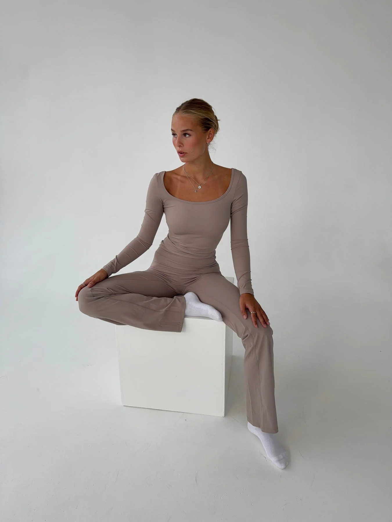 Clarity longsleeve blouse - Ash 15 Clarity longsleeve blouse - Ash