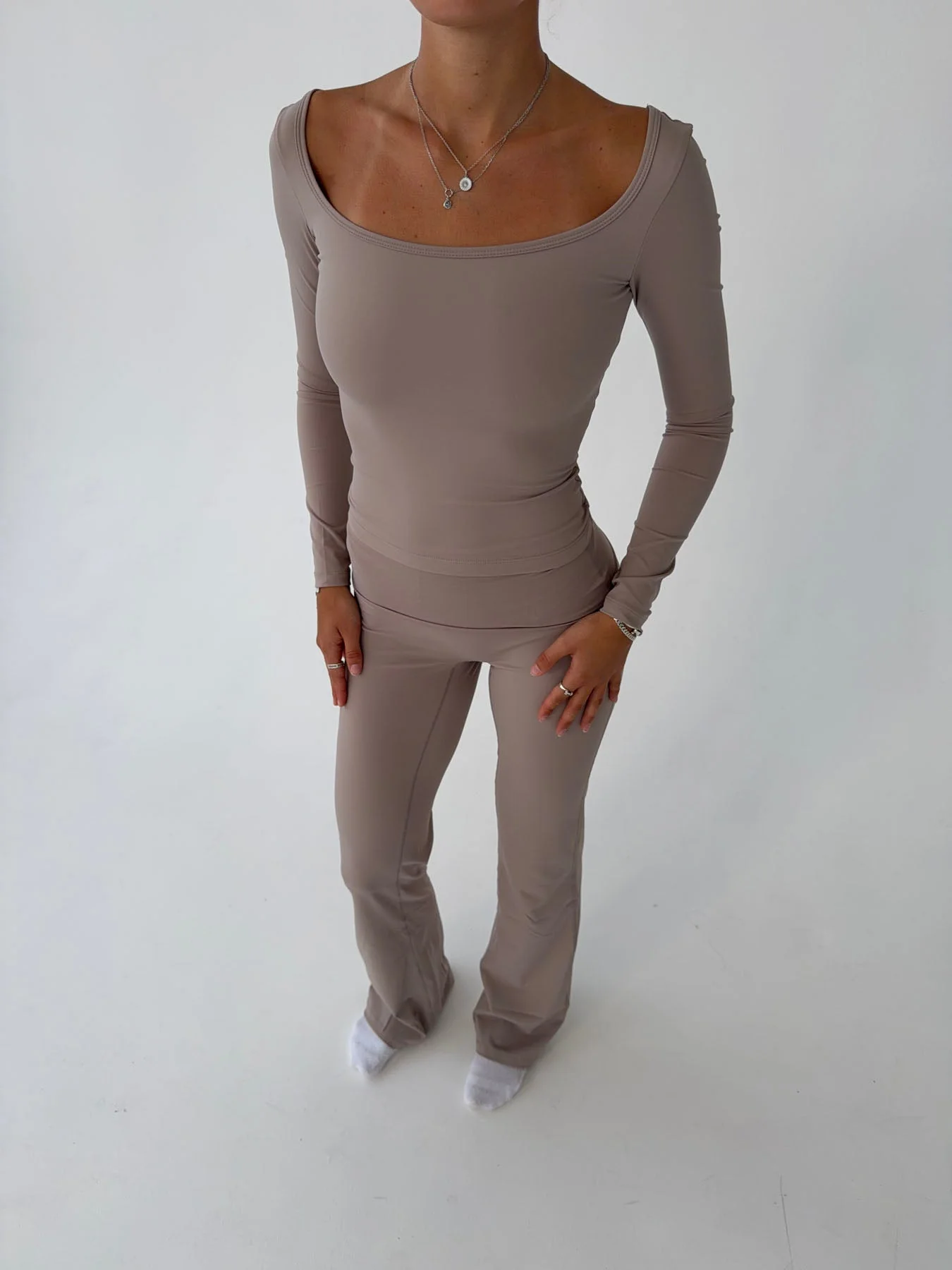 Clarity longsleeve blouse - Ash 7 Clarity longsleeve blouse - Ash