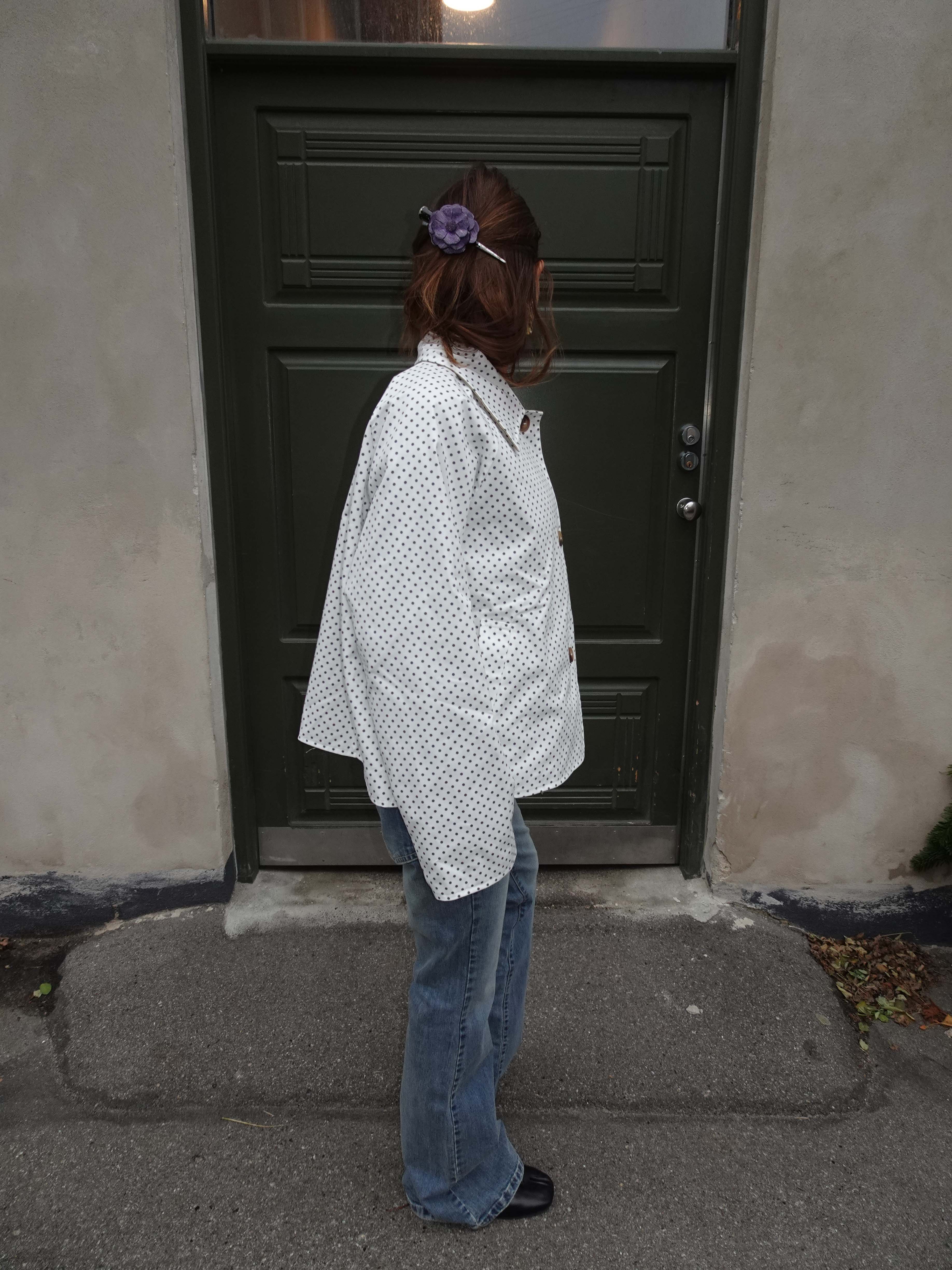 Dolly jacket with polka dots - White 14 Dolly jacket with polka dots - White