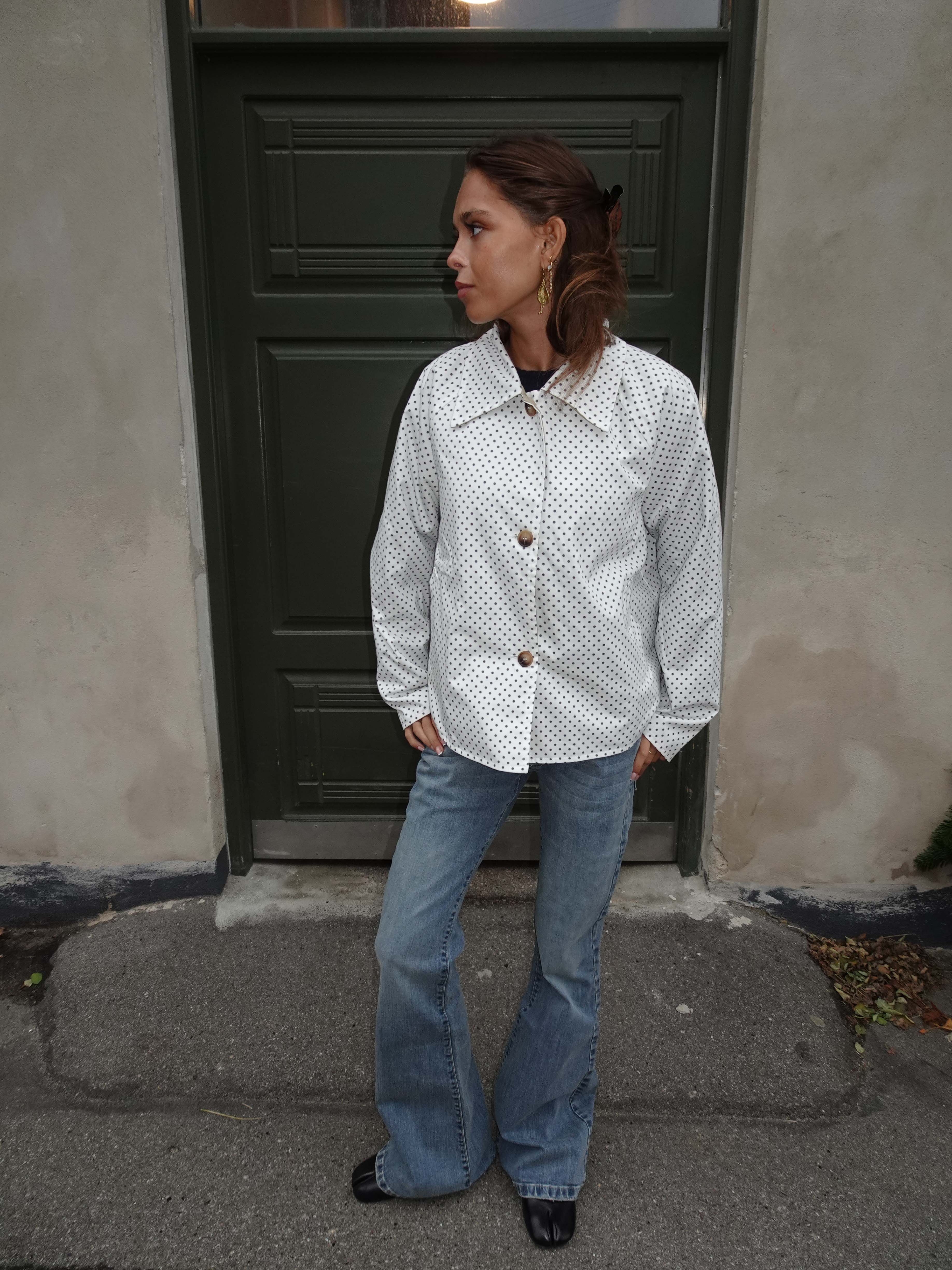 Dolly jacket with polka dots - White 7 Dolly jacket with polka dots - White