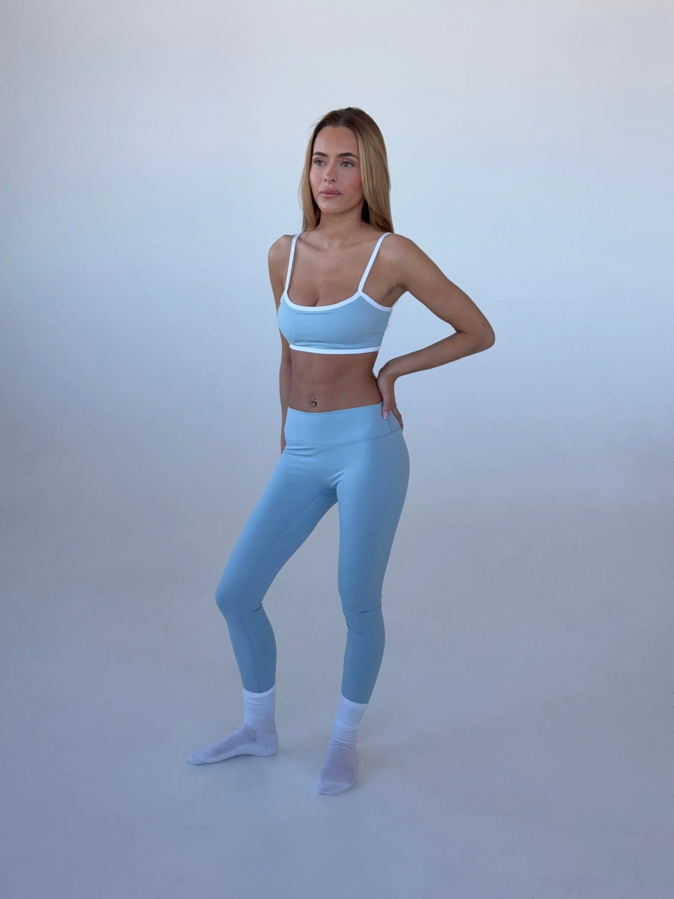 Essential leggings - Sky 8 Essential leggings - Sky
