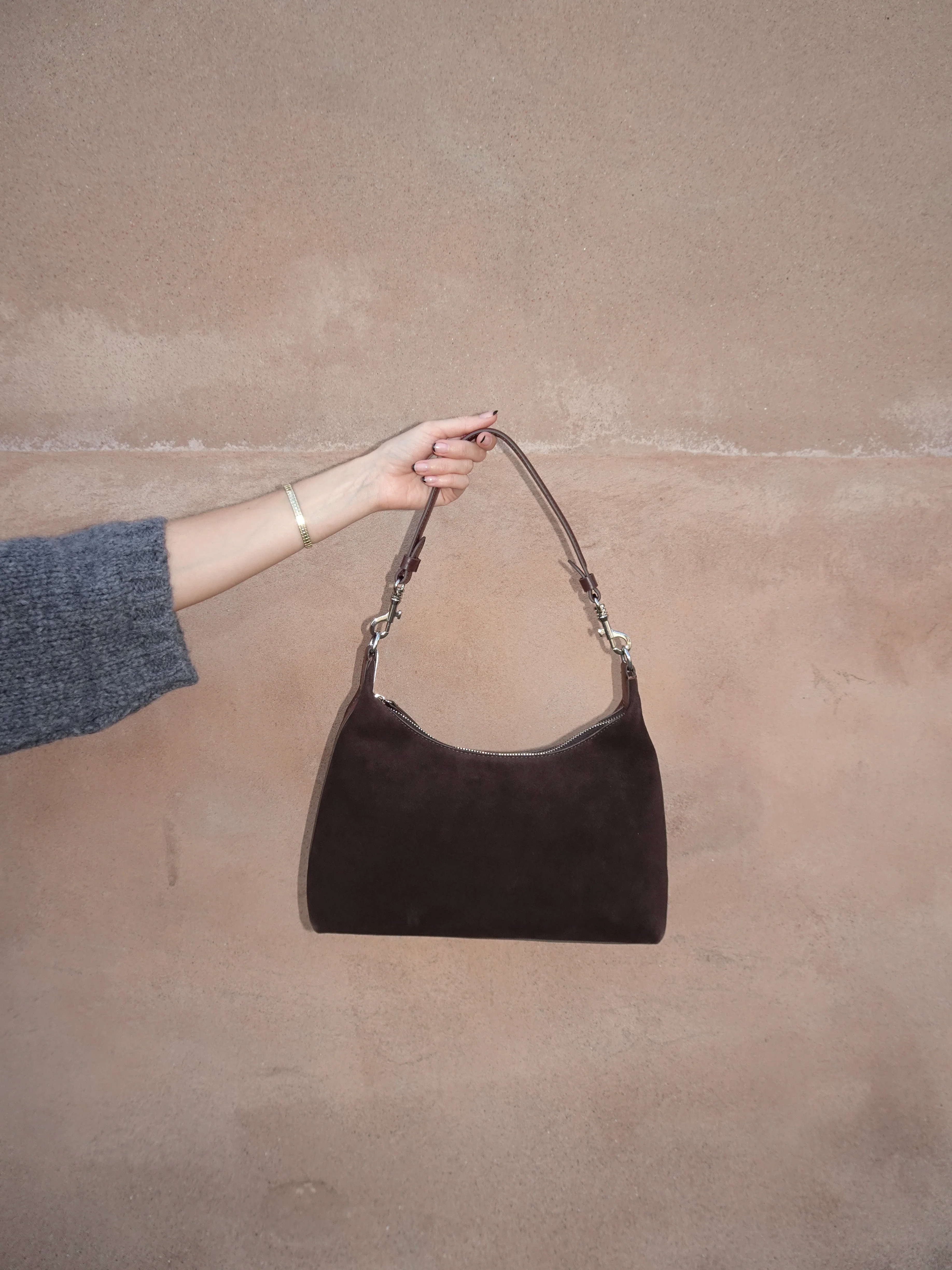 Lilu handbag - Brown/red 3 Lilu handbag - Brown/red