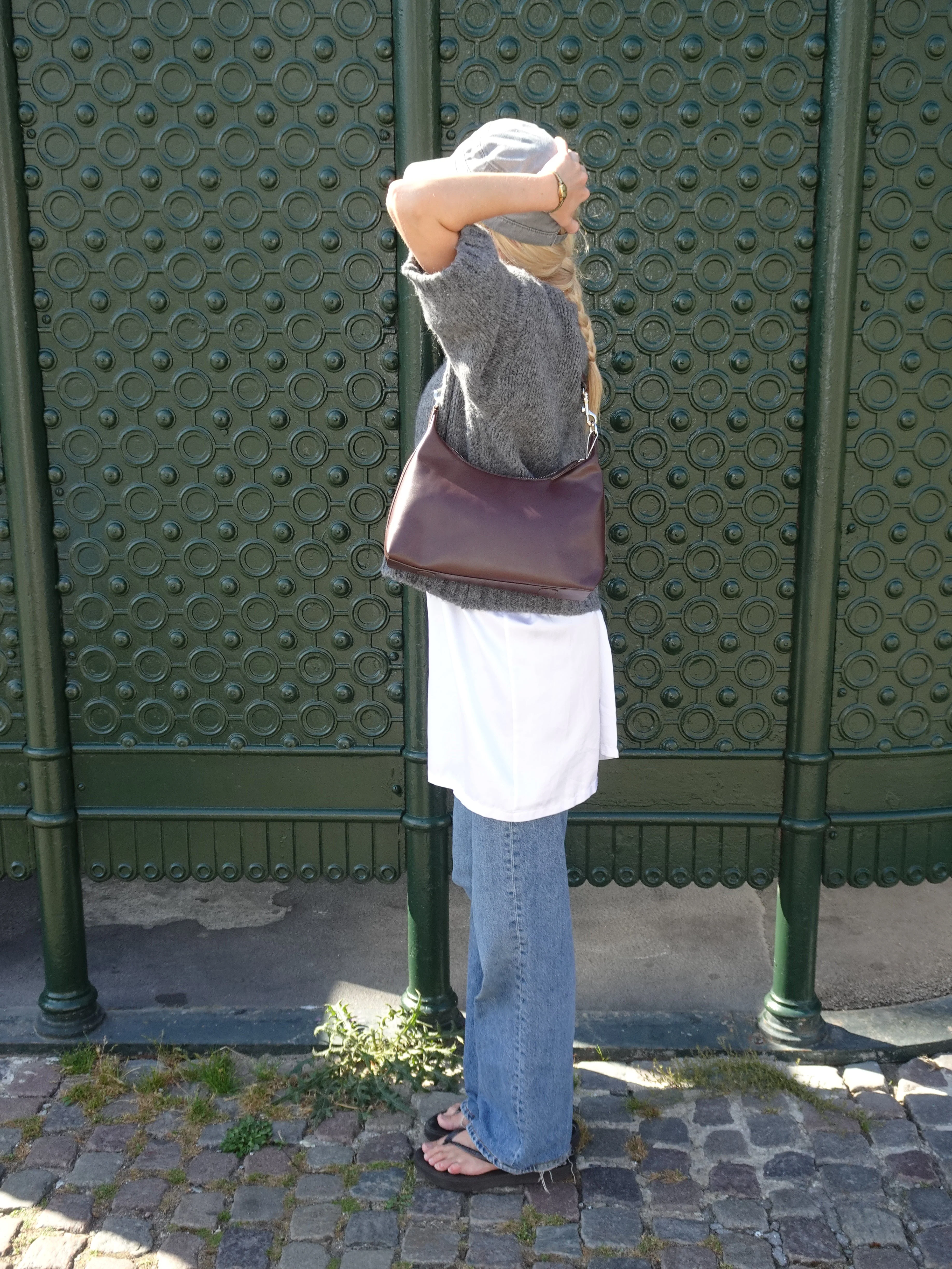Lilu handbag - Brown/red 8 Lilu handbag - Brown/red