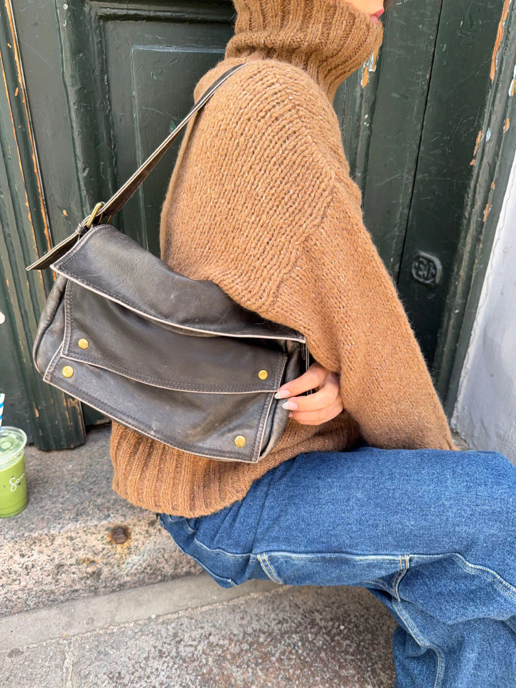 Ilsa bag with nitter - Brown 3 Ilsa bag with nitter - Brown