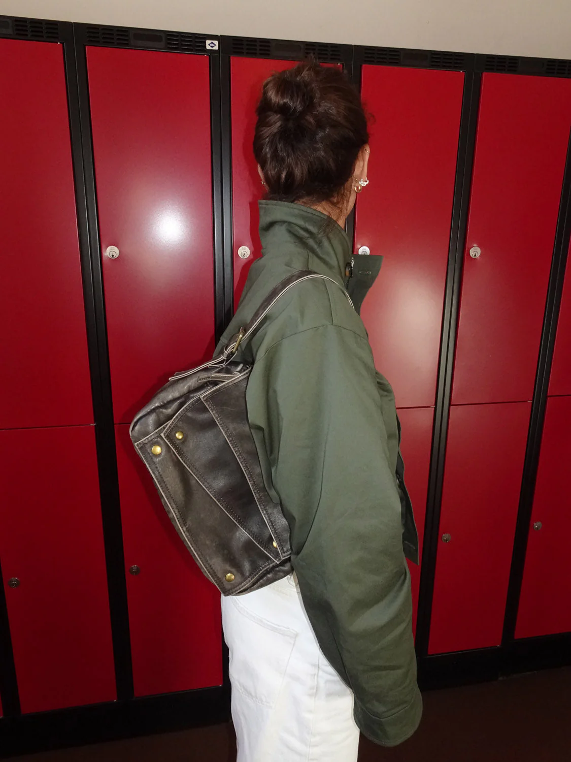 Ilsa bag with nitter - Brown 4 Ilsa bag with nitter - Brown