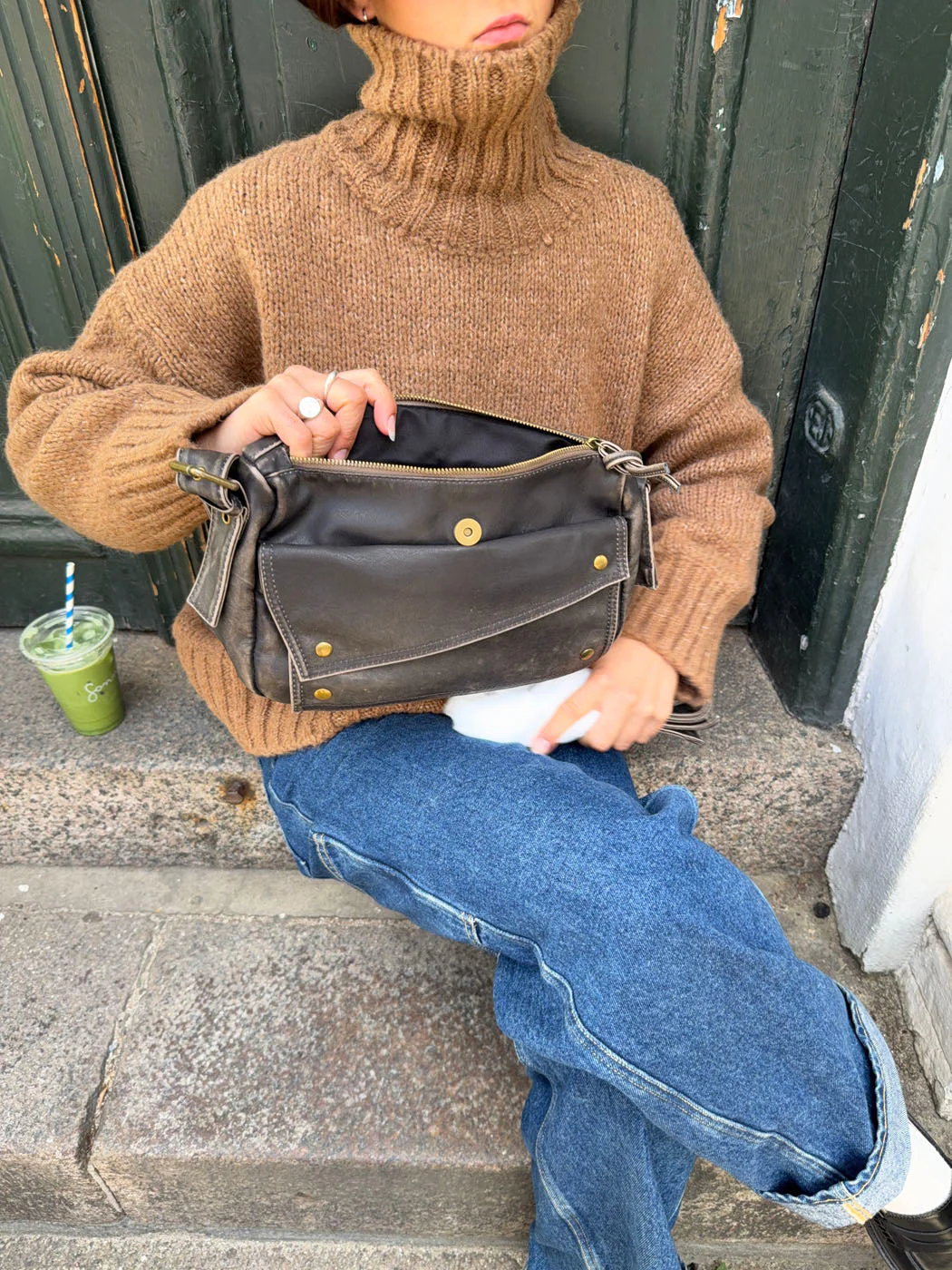 Ilsa bag with nitter - Brown 9 Ilsa bag with nitter - Brown