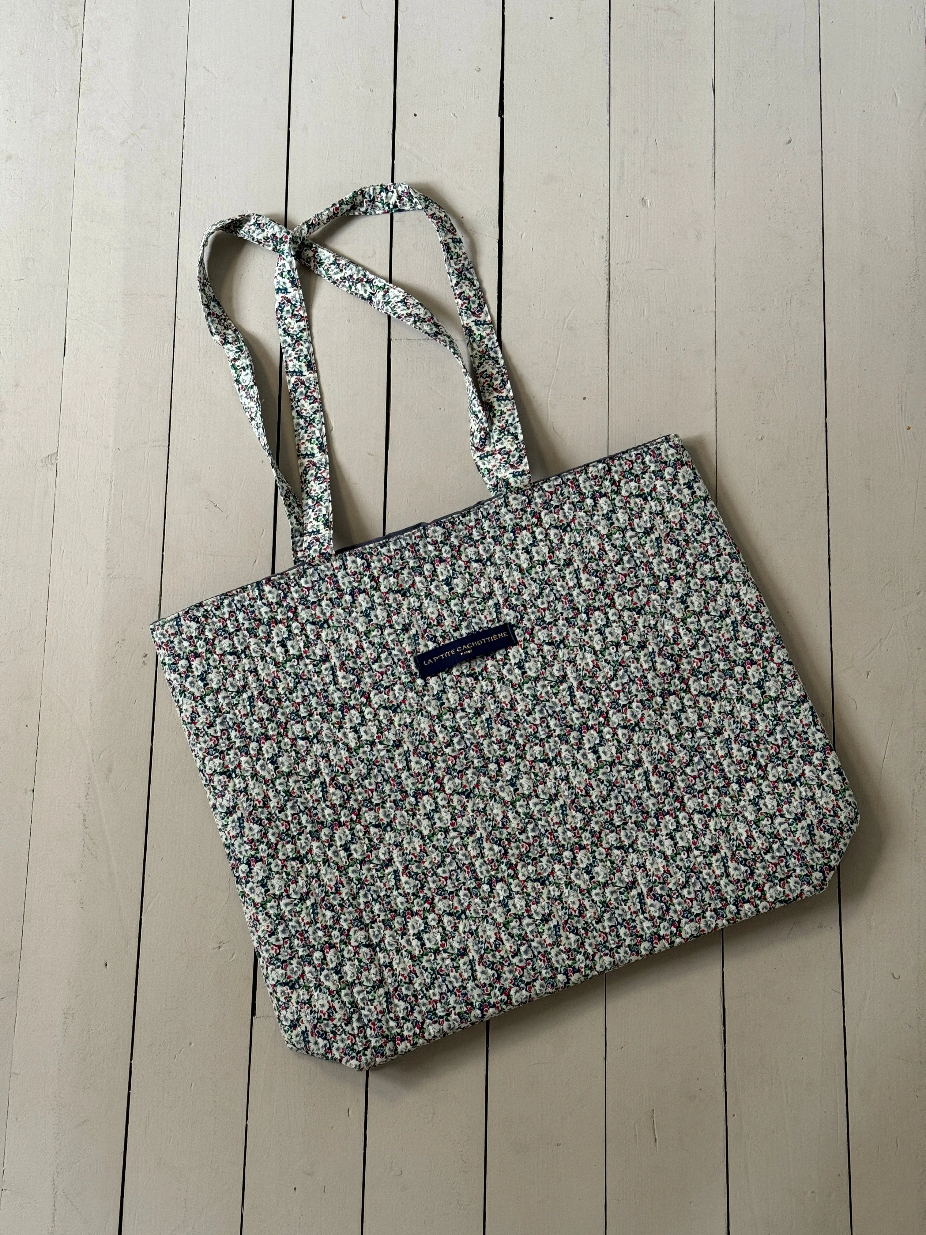 Rhodes tote bag - green/white/red 5 Rhodes tote bag - green/white/red