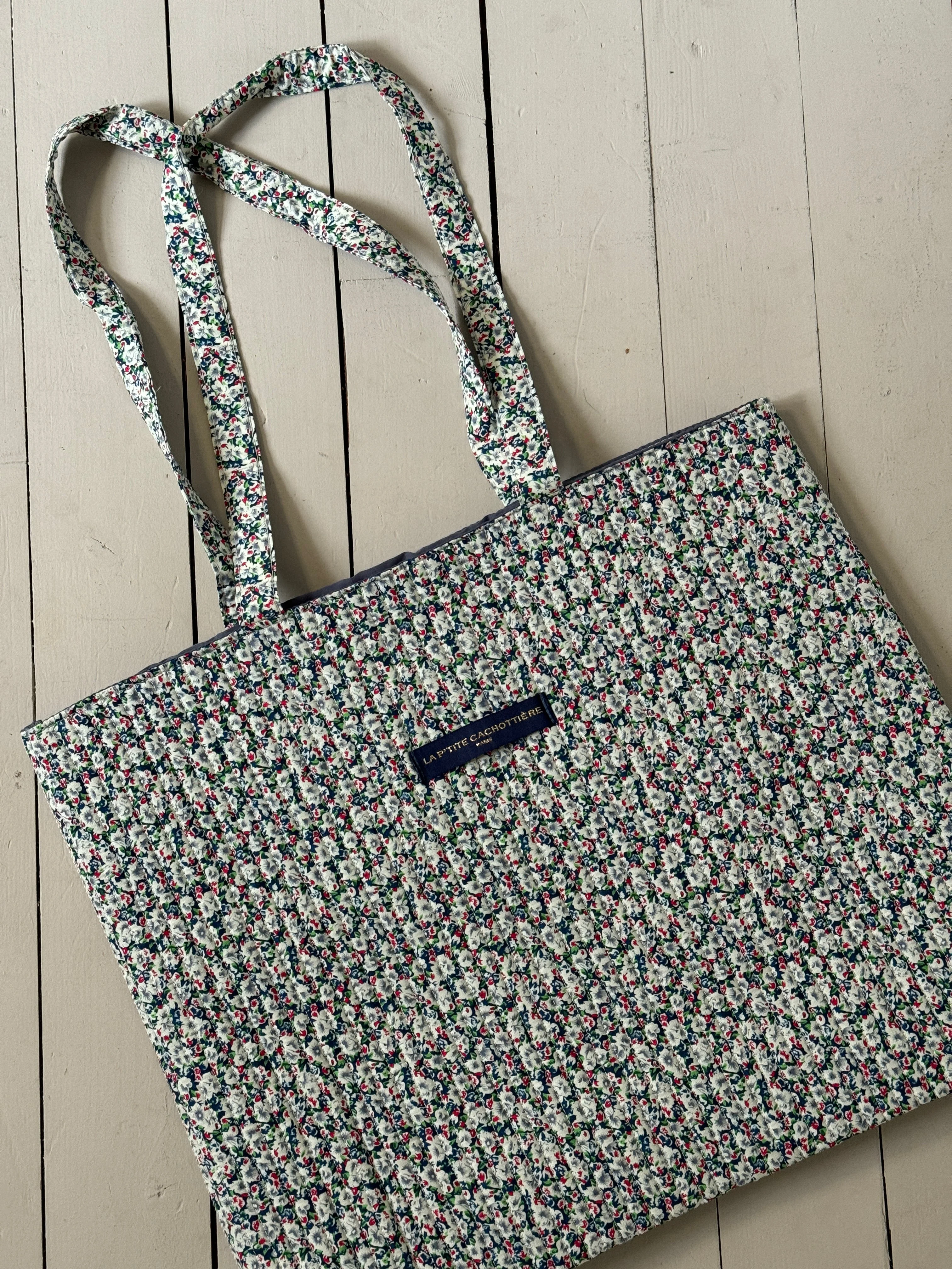 Rhodes tote bag - green/white/red 6 Rhodes tote bag - green/white/red