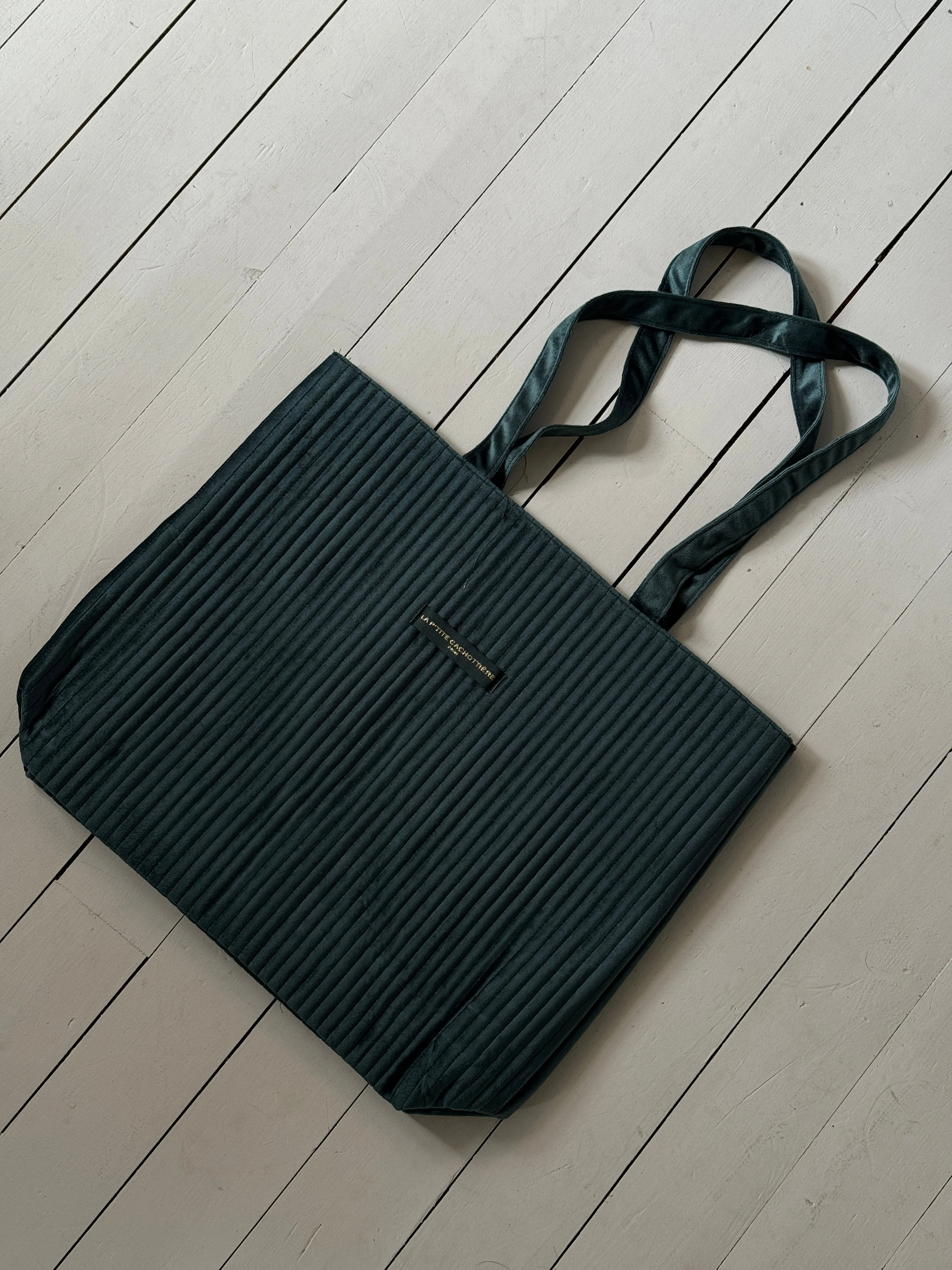 Zakynthos velvet bag - dark green 2 Zakynthos velvet bag - dark green