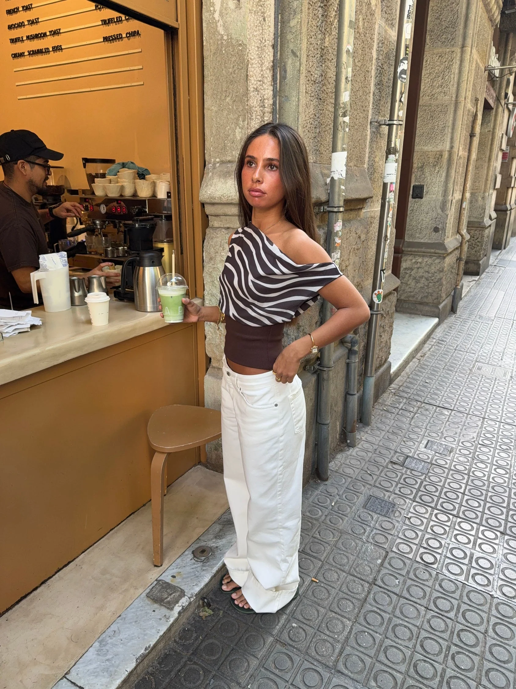 Tuva low waisted jeans - White 8 Tuva low waisted jeans - White