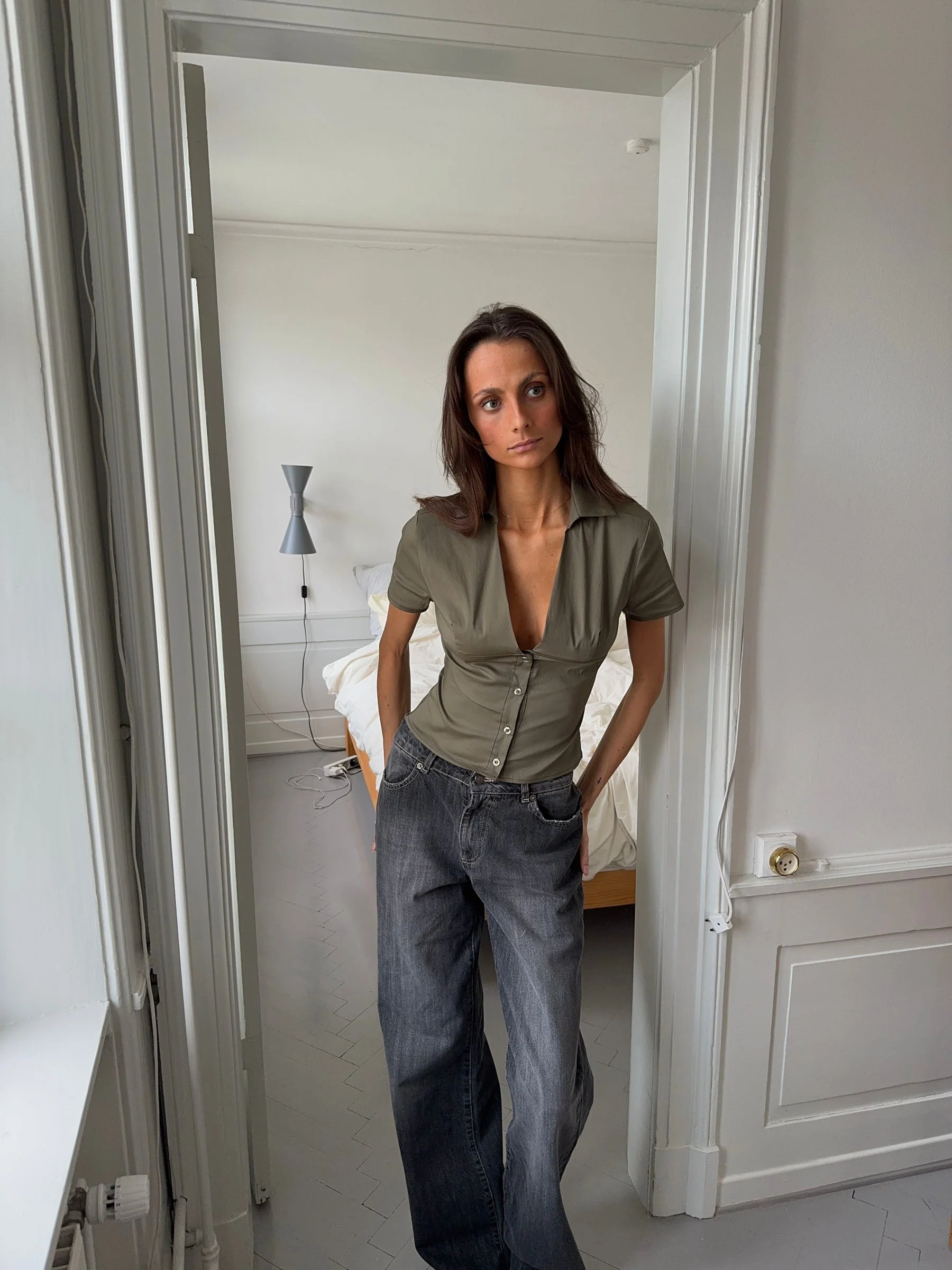 Kartia fitted shirt - Khaki 15 Kartia fitted shirt - Khaki